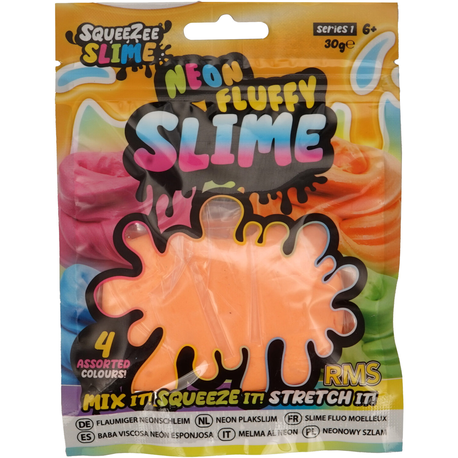 Neon Fluffy Slime Image 3