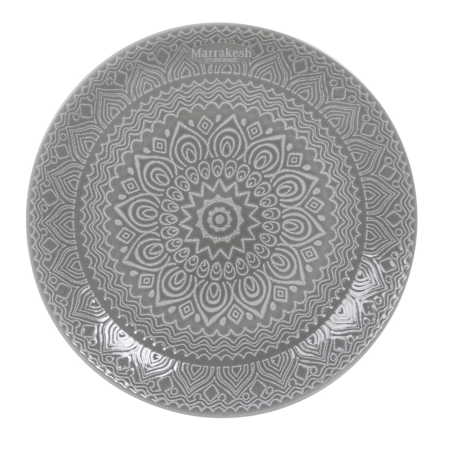 Swirl Stoneware 7.5" Side Plate - Terracotta Image