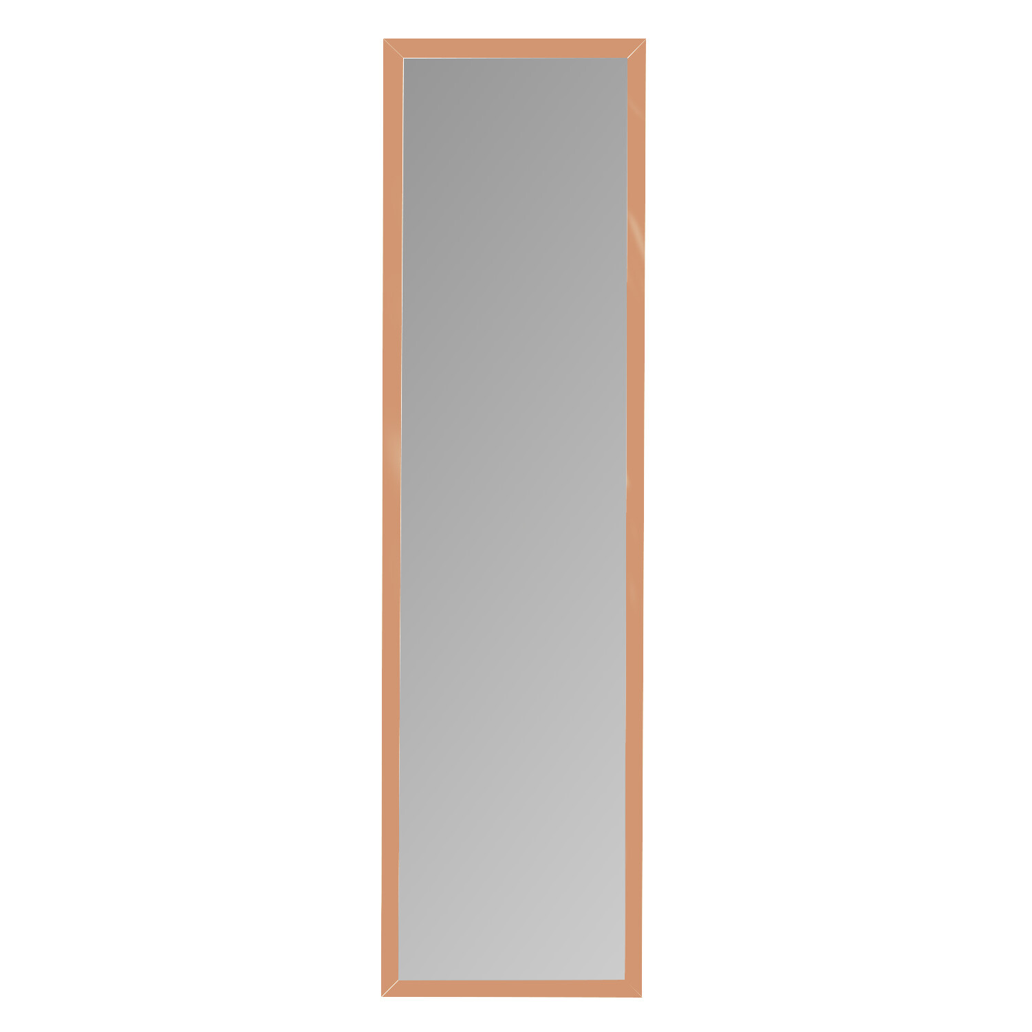 Single Metallic Over Door Mirror 123.8 x 33.8cm in Assorted styles Image 3