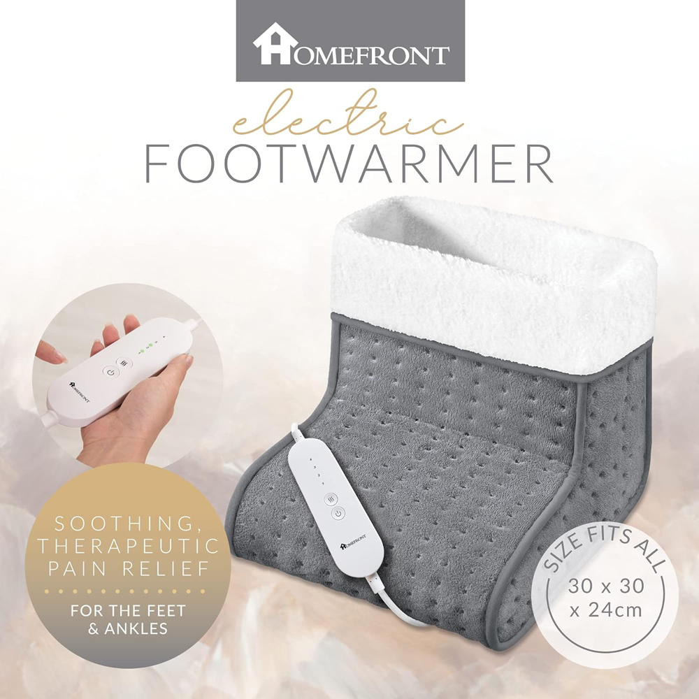 Homefront Grey Heated Foot Warmer 110W Image 7