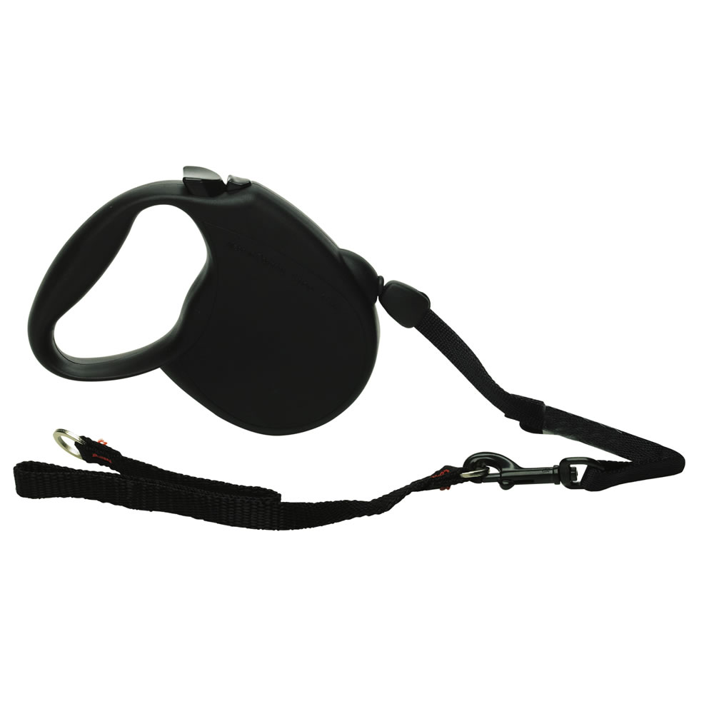 Flexi Cord Retractable Leash Standard Small Assorted Colours 5m/16f Wilko