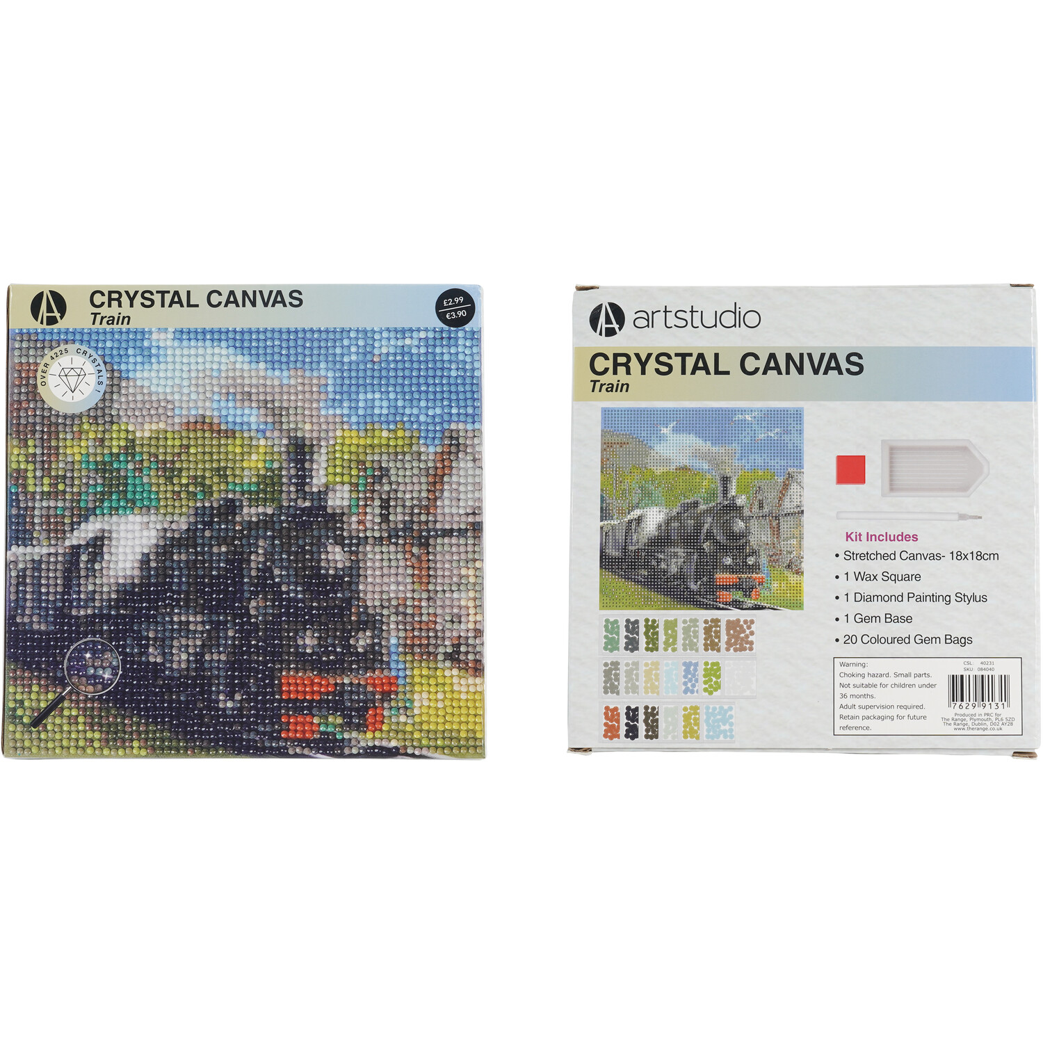 Crystal Canvas Bike or Train Image 2