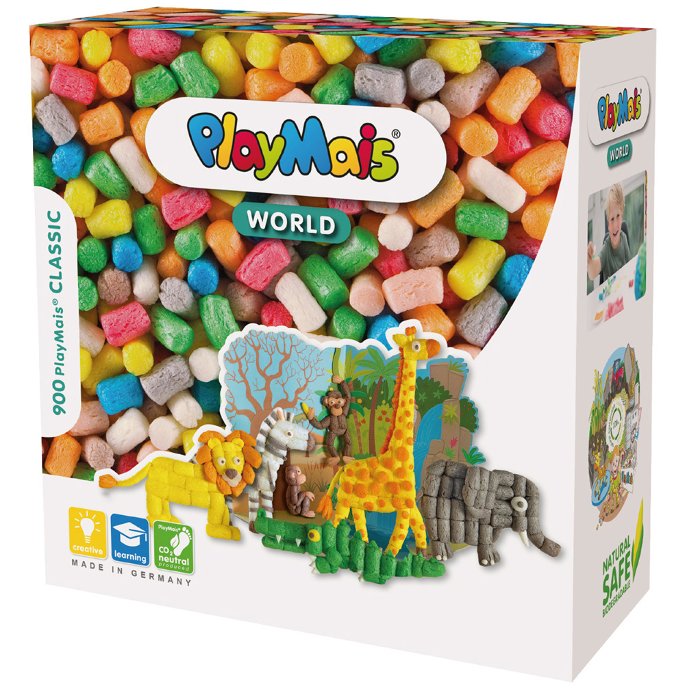 PlayMais Eco Play World Jungle Craft Kit 900 Pieces Image 1