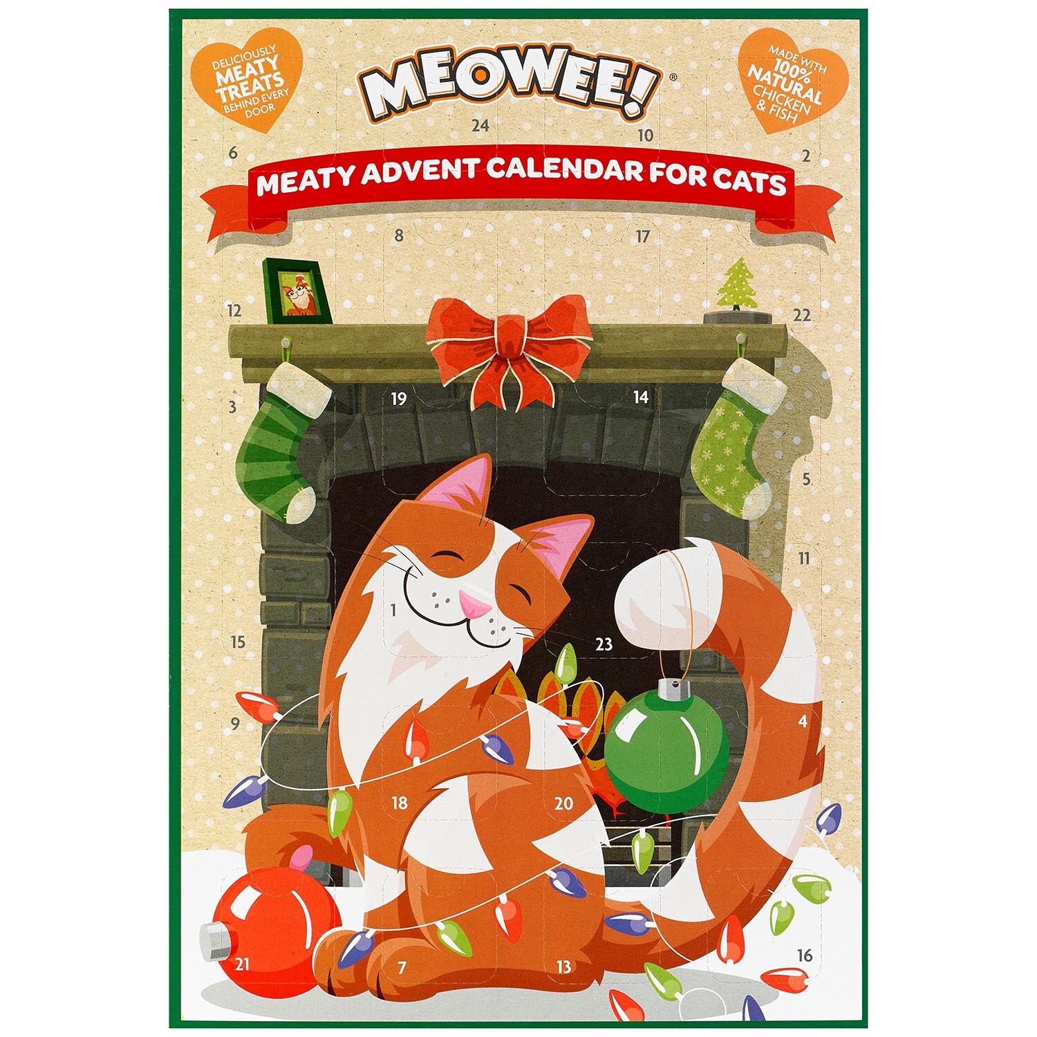 Meowee Meaty Advent Calendar for Cats Image