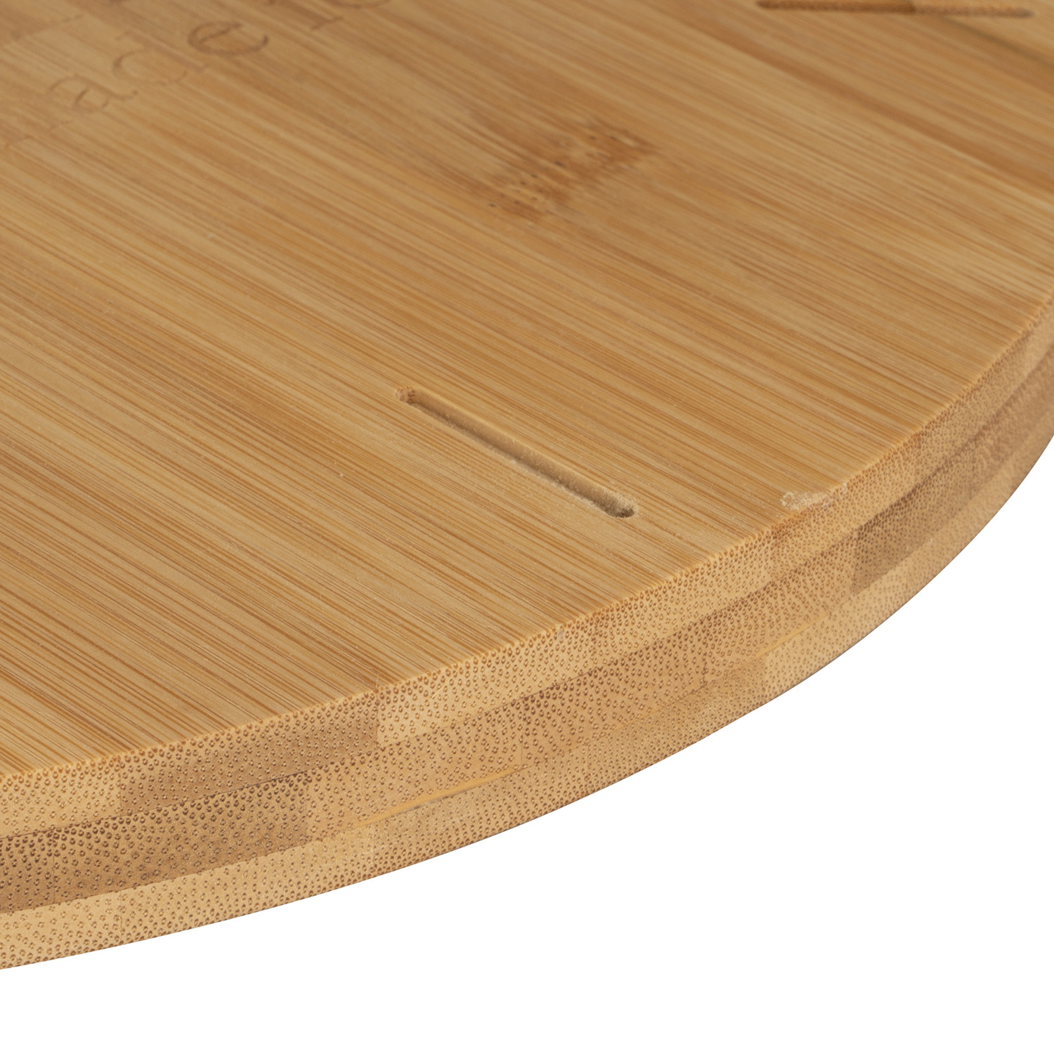 Round Bamboo Large Pizza Board Image 3