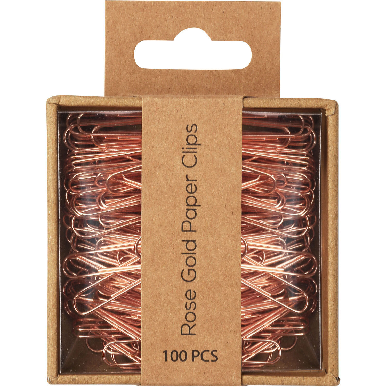 Rose Gold Paper Clips Image
