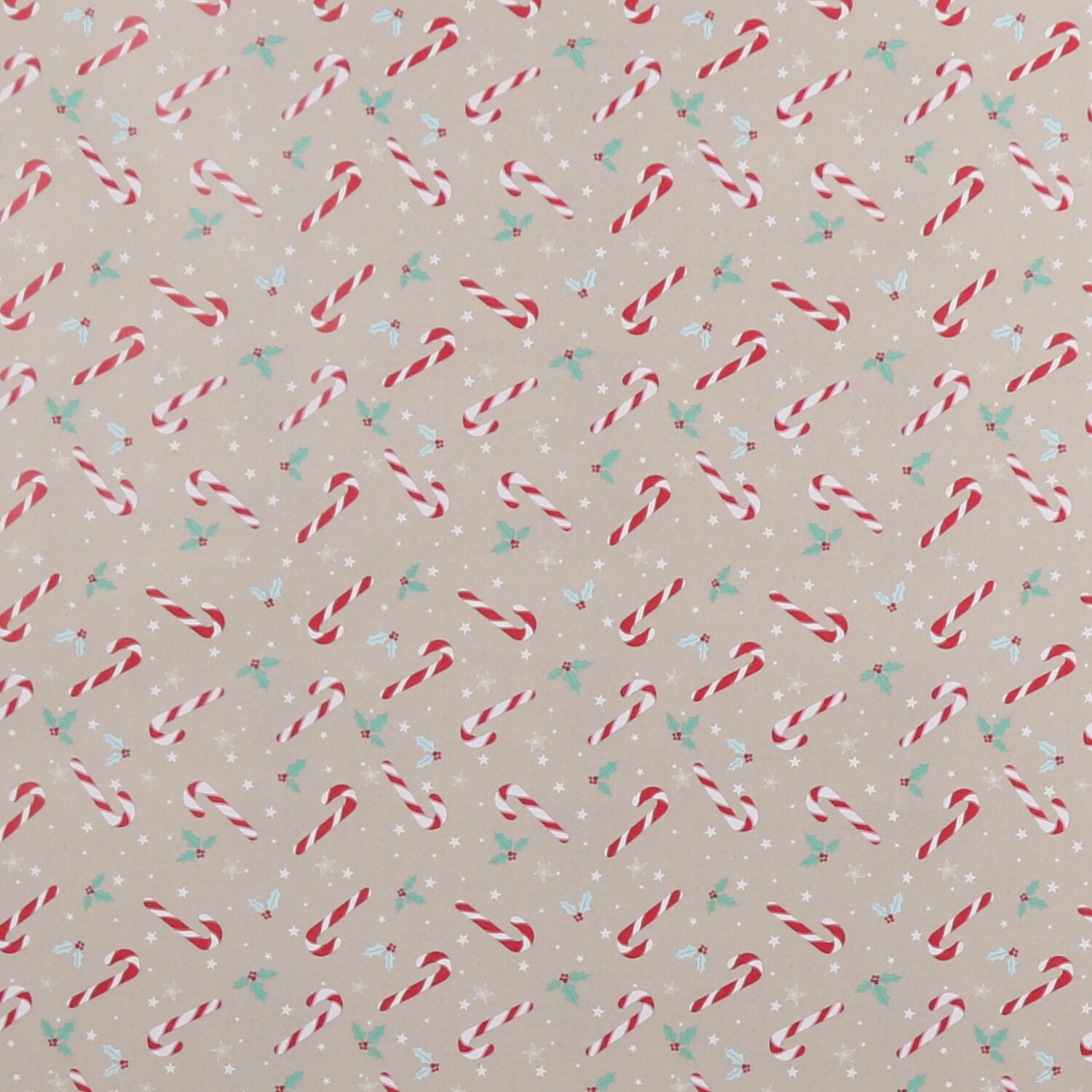 Candy Cane Wrapping Paper 4m Image 2