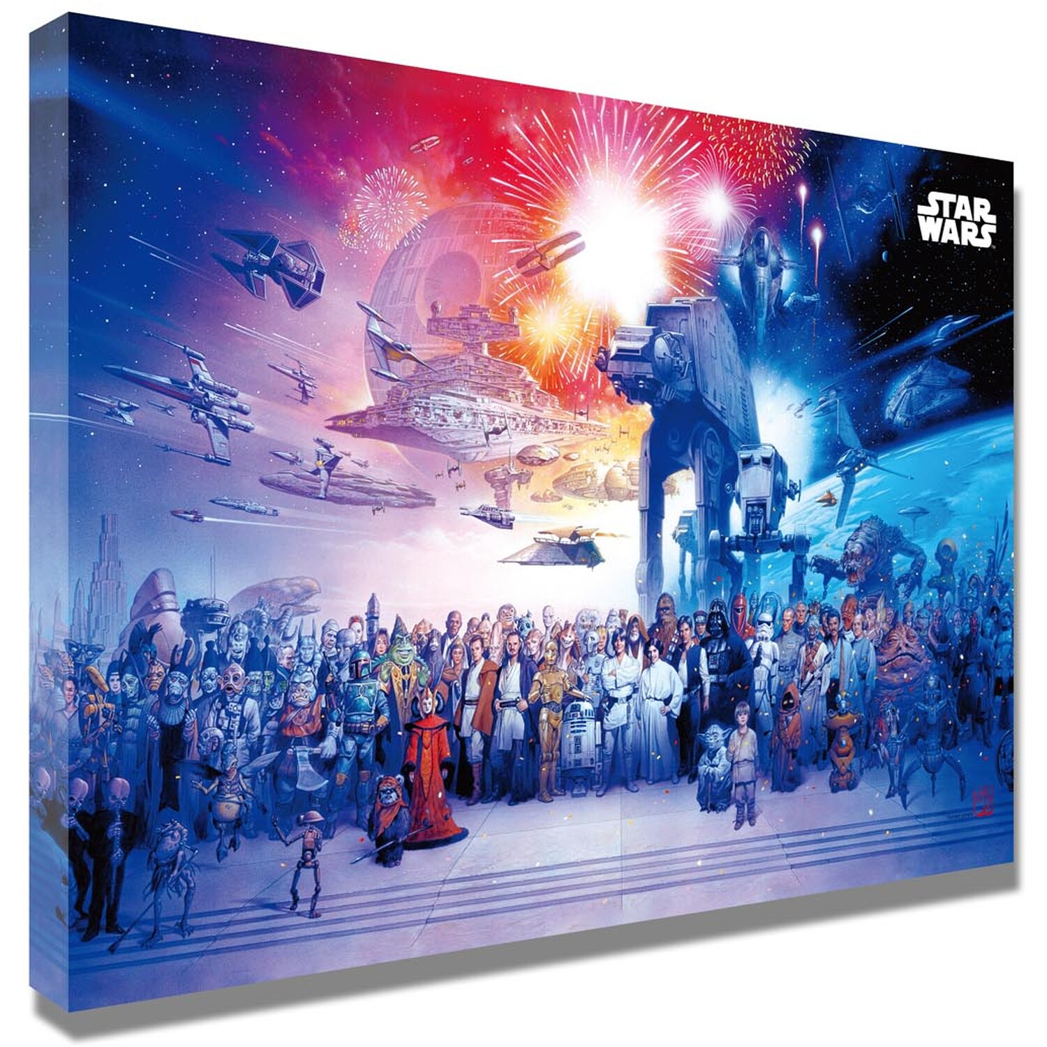 Star Wars Character Universe Canvas Image 2