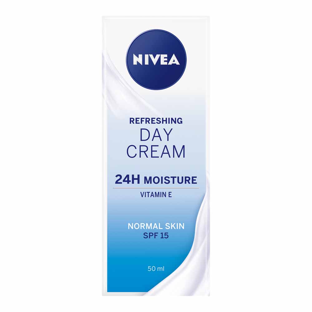 Nivea Moisturiser Day Cream for Normal Skin SPF15 50ml Image 1