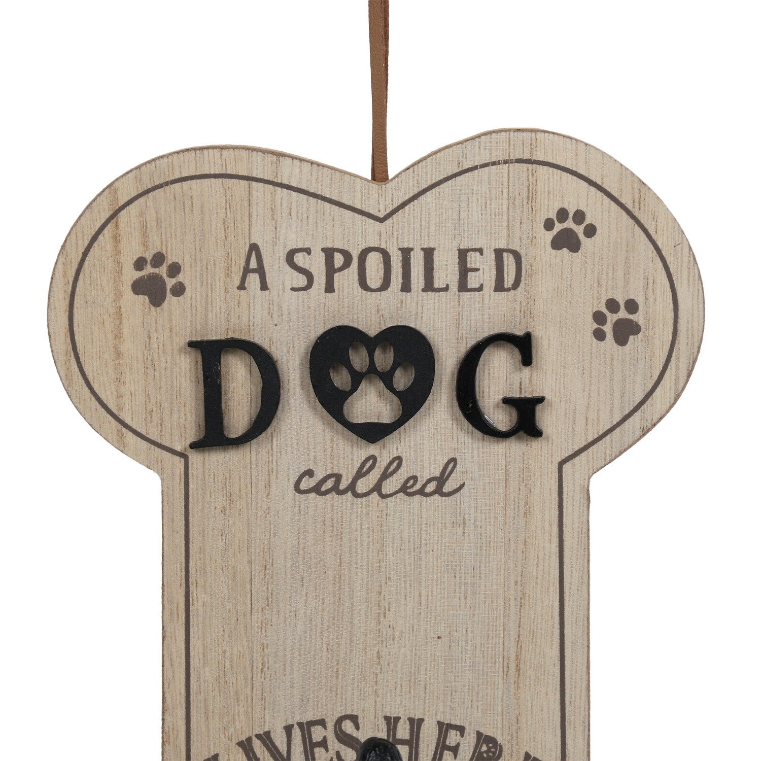 Single Personalised Dog Plaque 21 x 12.5cm in Assorted styles Image 5