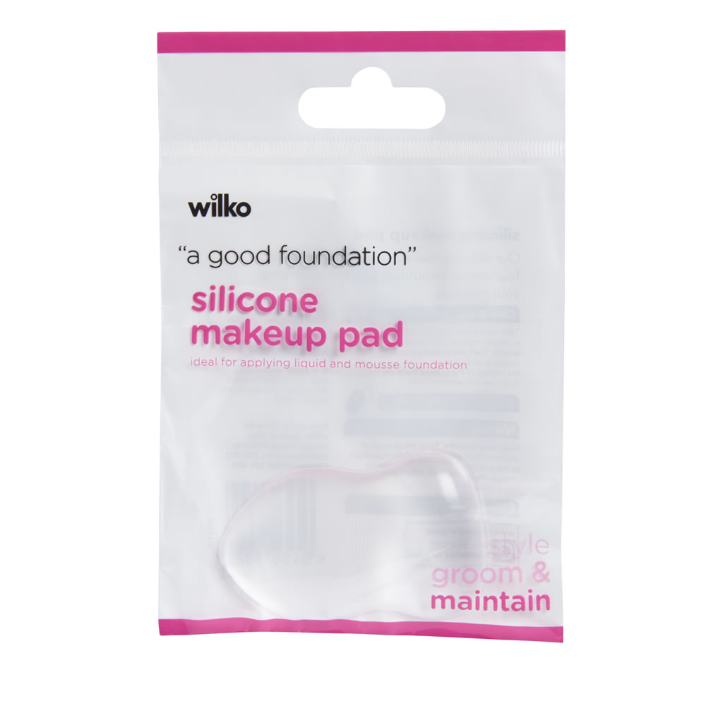 Wilko Silicone Make Up Pad Wilko