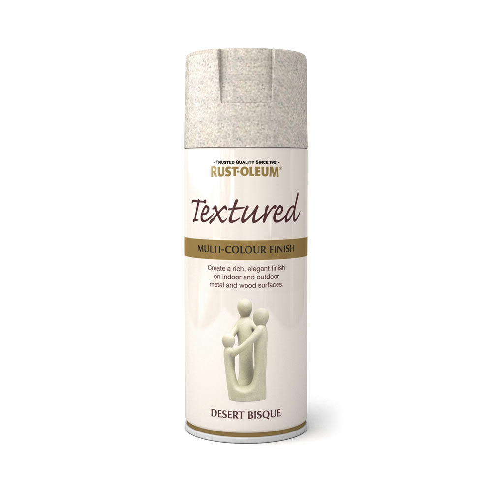 RustOleum Textured Spray Paint Desert Bisque 400ml Wilko