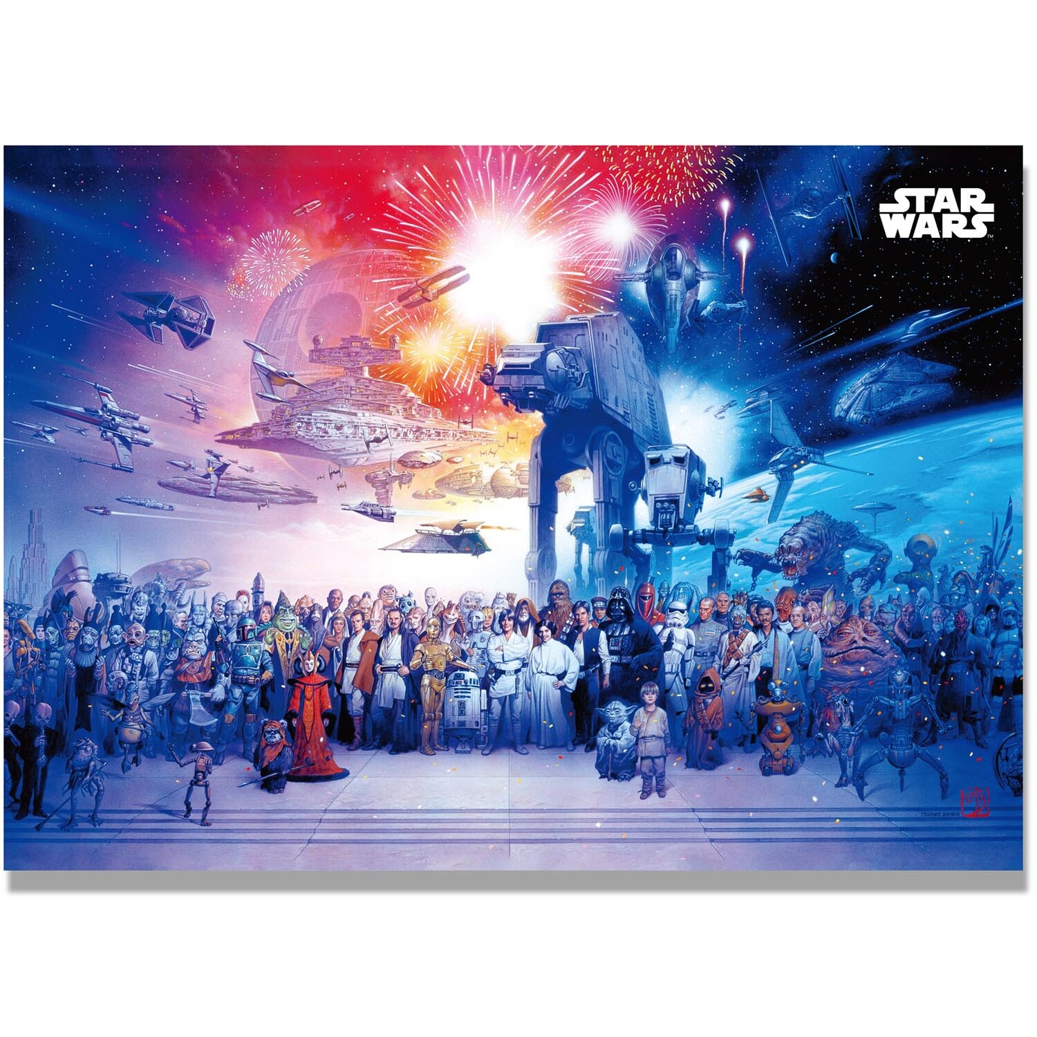 Star Wars Character Universe Canvas Image 1