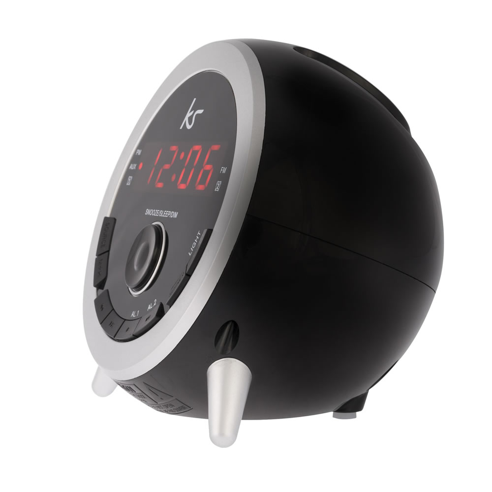 KitSound Wake Alarm Clock Wilko