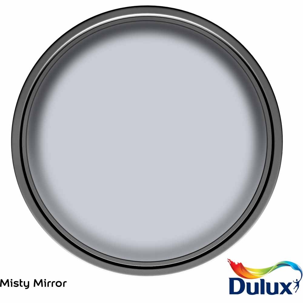 Dulux Easycare Bathroom Misty Mirror Soft Sheen Emulsion Paint 2.5L Image 3