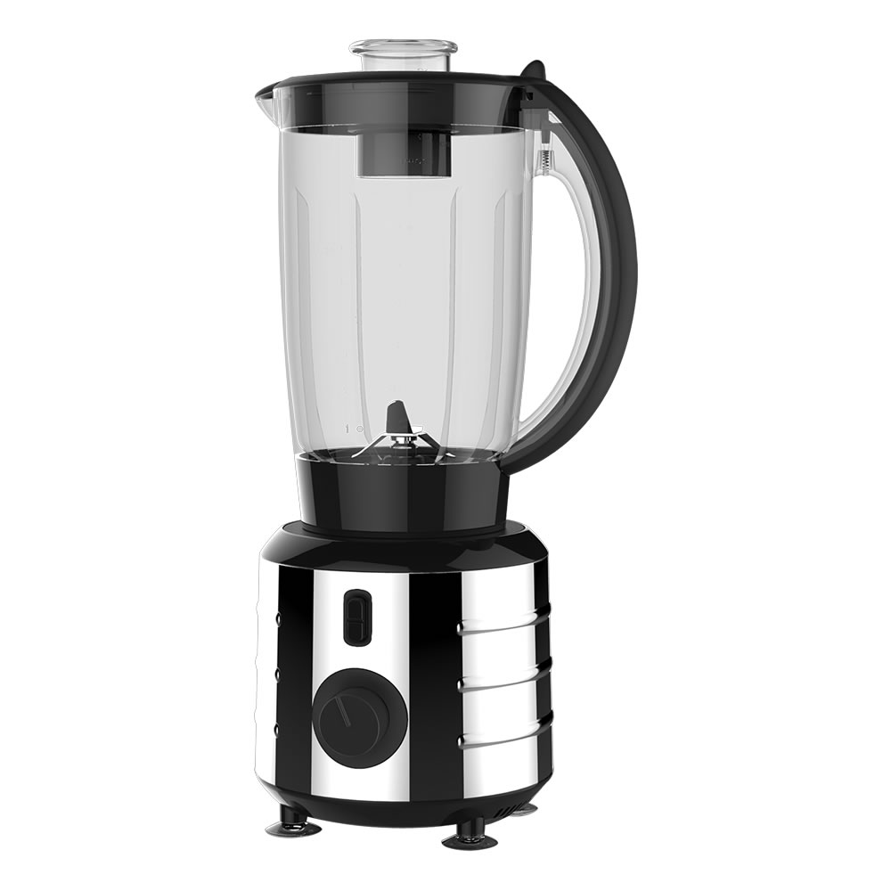 Wilko Table Blender Set Stainless Steel Ribbed Design Wilko