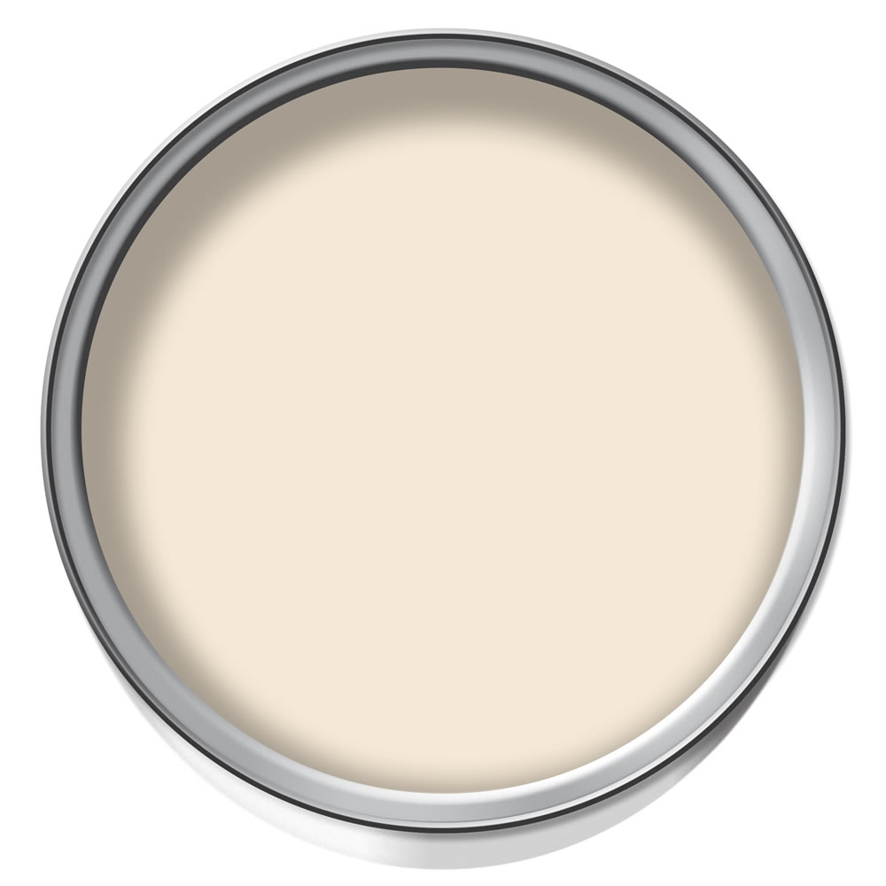 Crown Ivory Cream Silk Emulsion Paint 2.5L Wilko