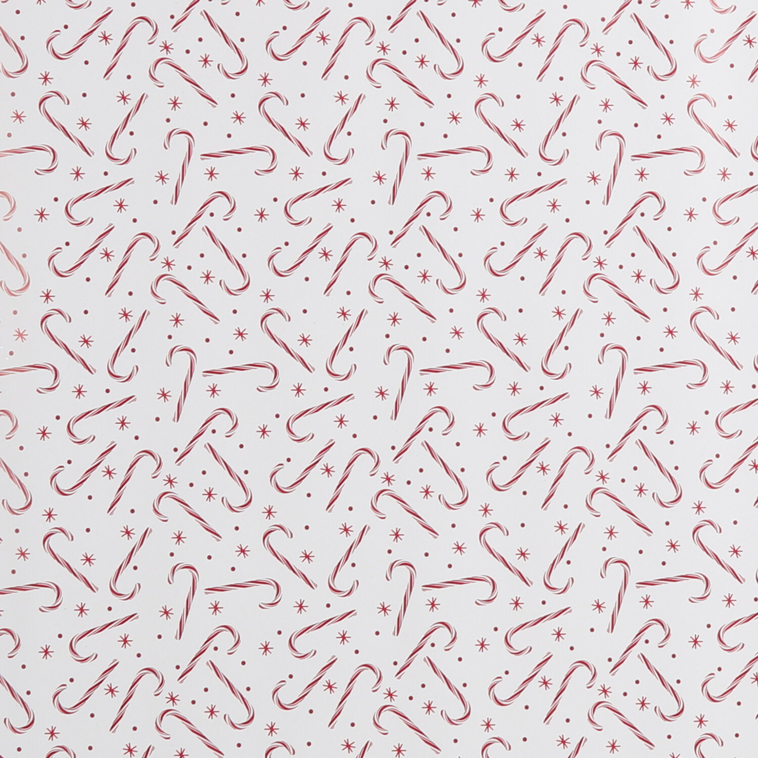 Candy Cane Wrapping Paper 4m Image 1