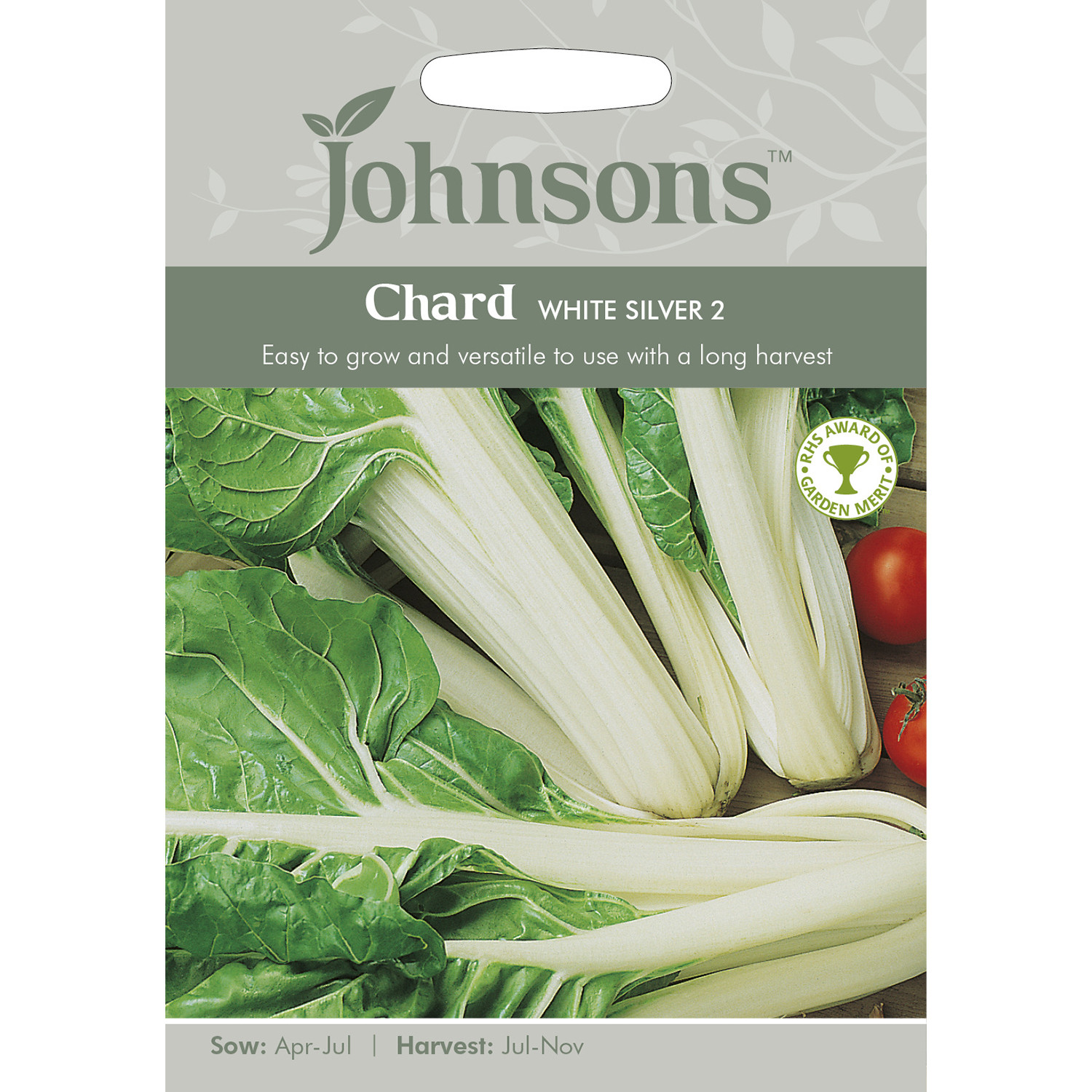 Johnsons White Silver 2 Chard Seeds Image 2