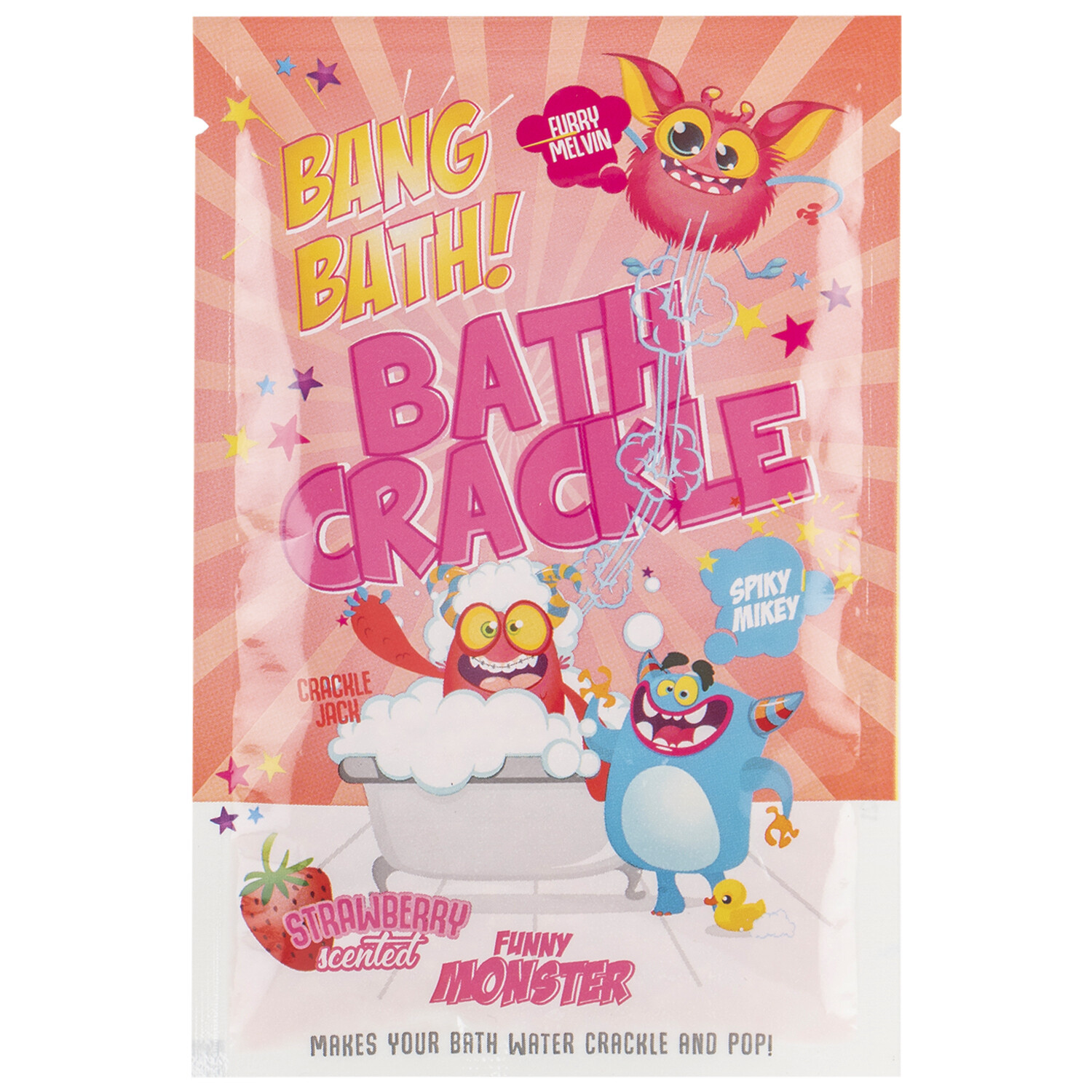 Single Funny Monsters Popping Bath Crackle 30g in Assorted styles Image 4