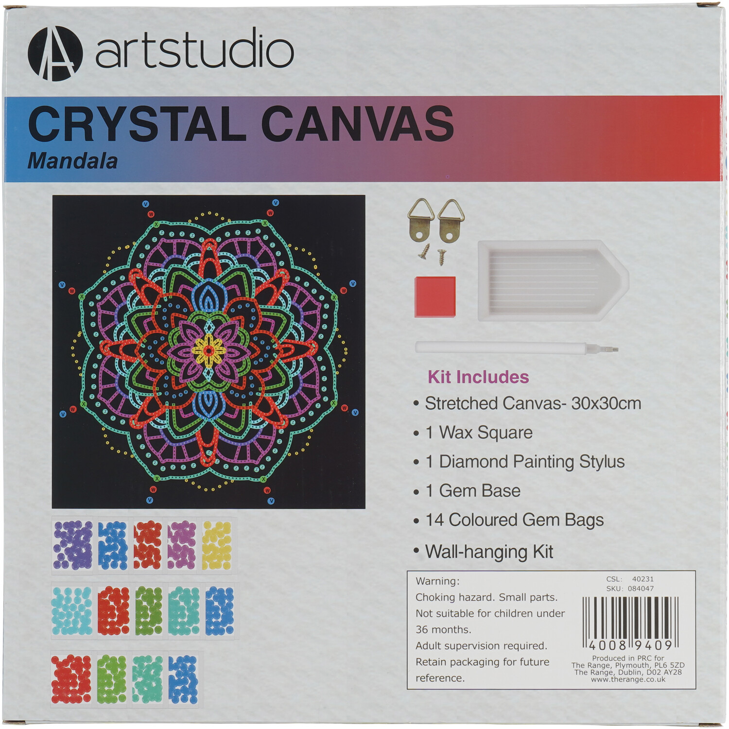 Crystal Canvas Mandala Kit Image 6