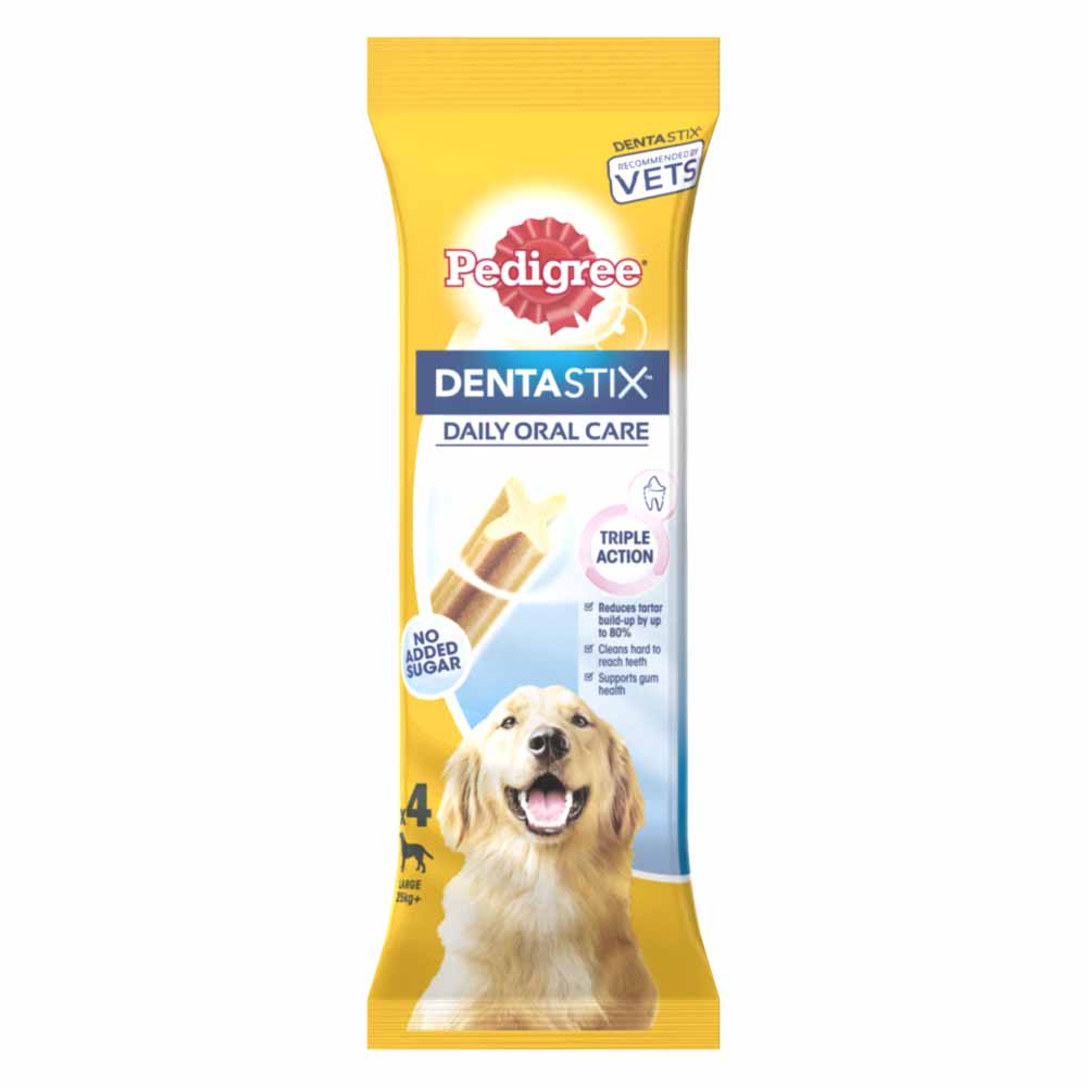 Pedigree DentaStix Daily Adult Large Dog Dental Treats 154g 4 Pack Image 2