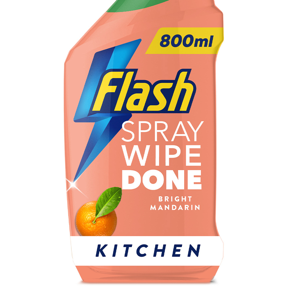 Flash Spray.Wipe.Done. Kitchen Cleaning Spray 800ml Image 4