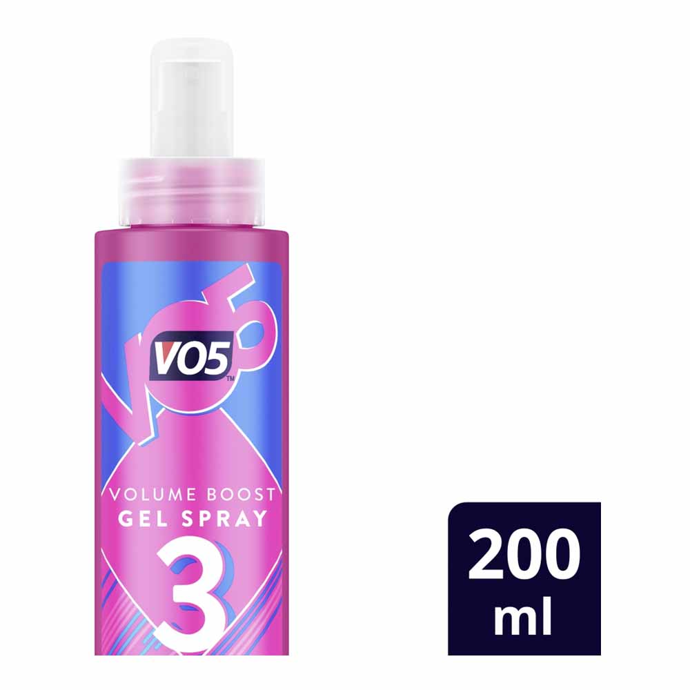 VO5 Volume Boost Gel Spray 200ml Wilko