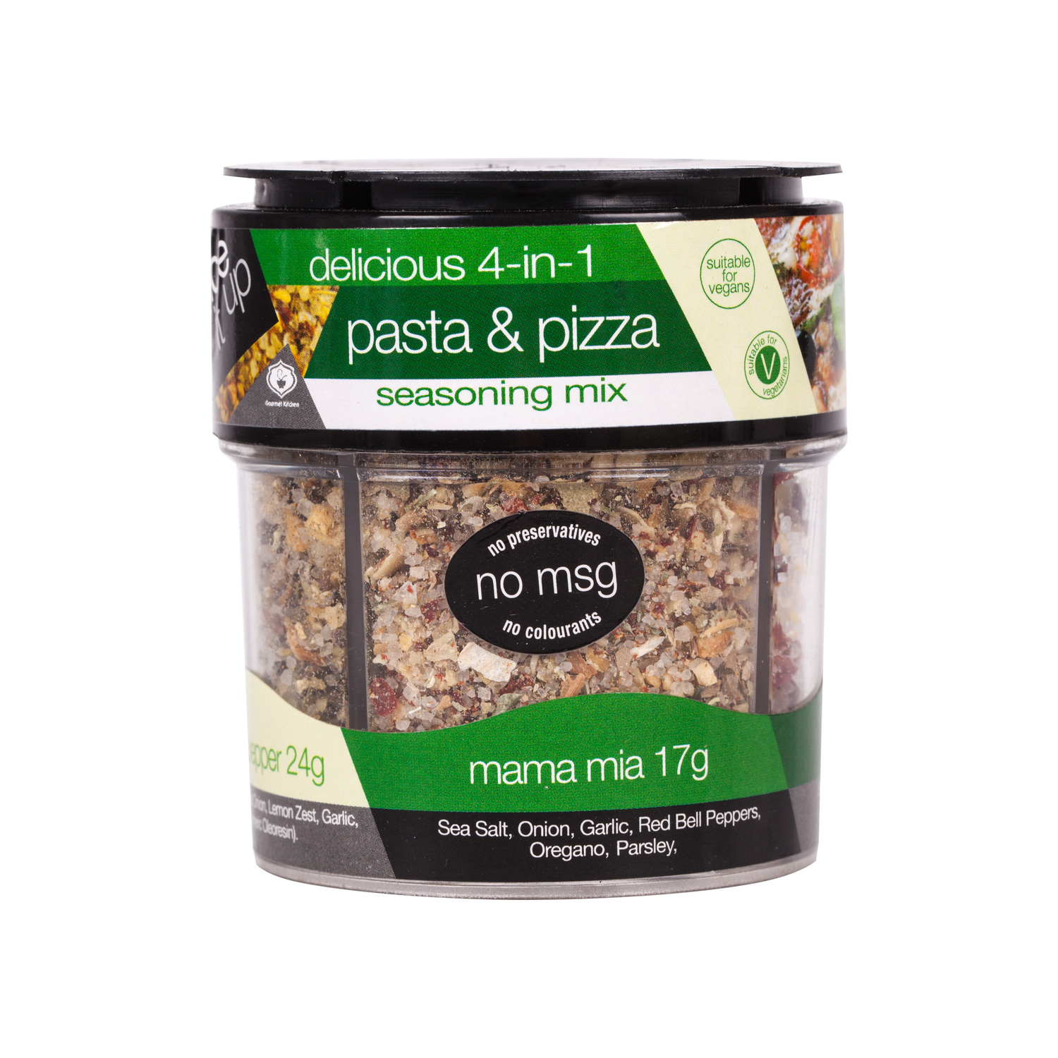 4 in 1 Pizza and Pasta Seasoning Mix Image 1