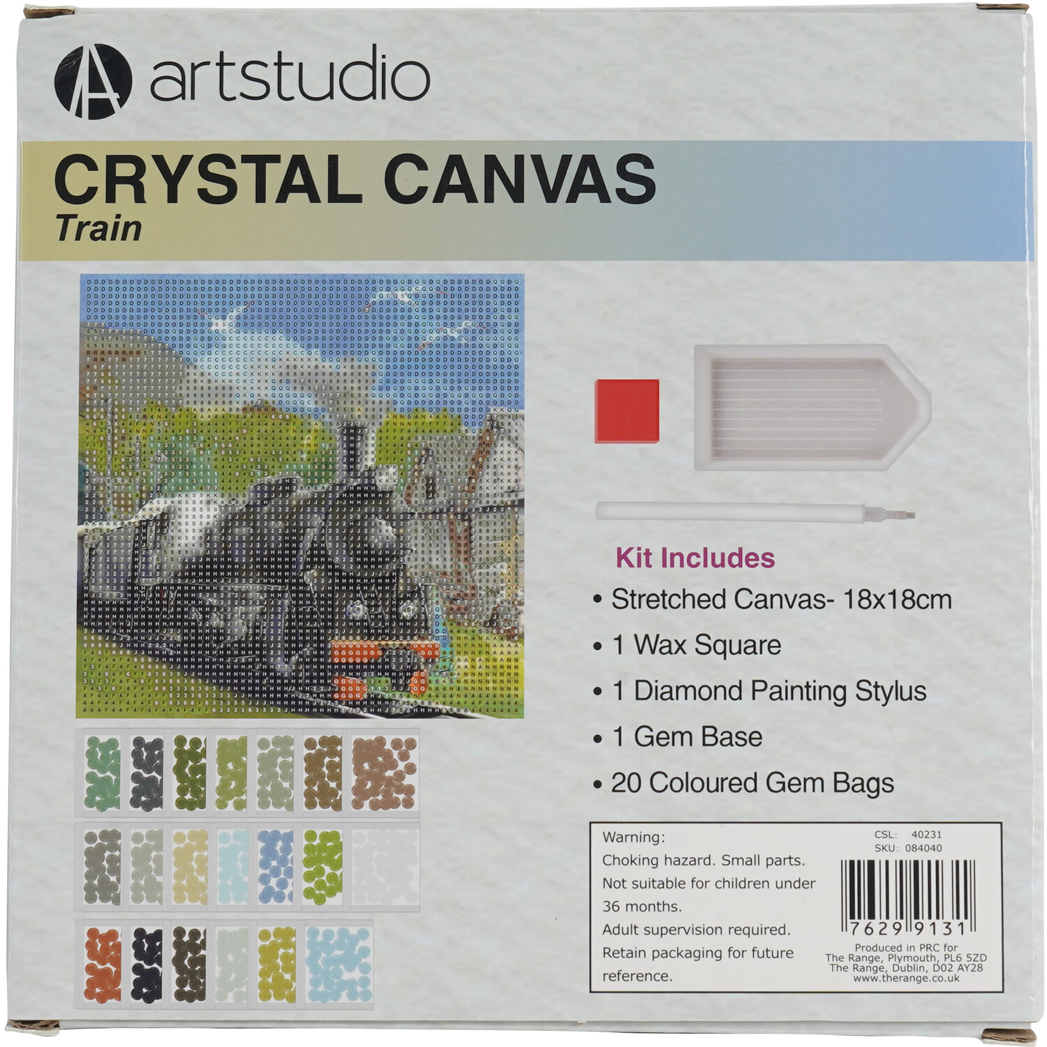 Crystal Canvas Bike or Train Image 3