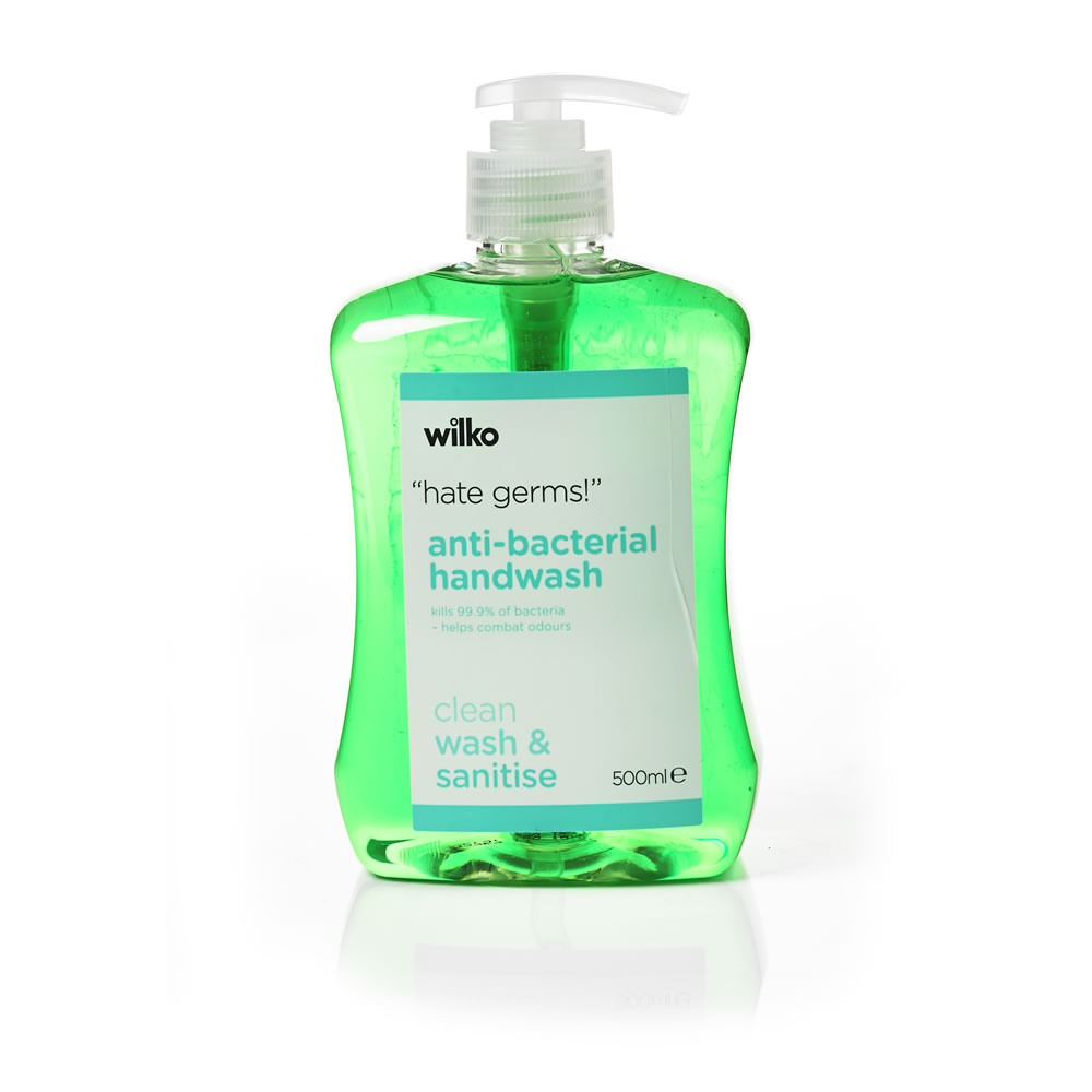 Wilko Antibacterial Hand Wash 500ml Wilko