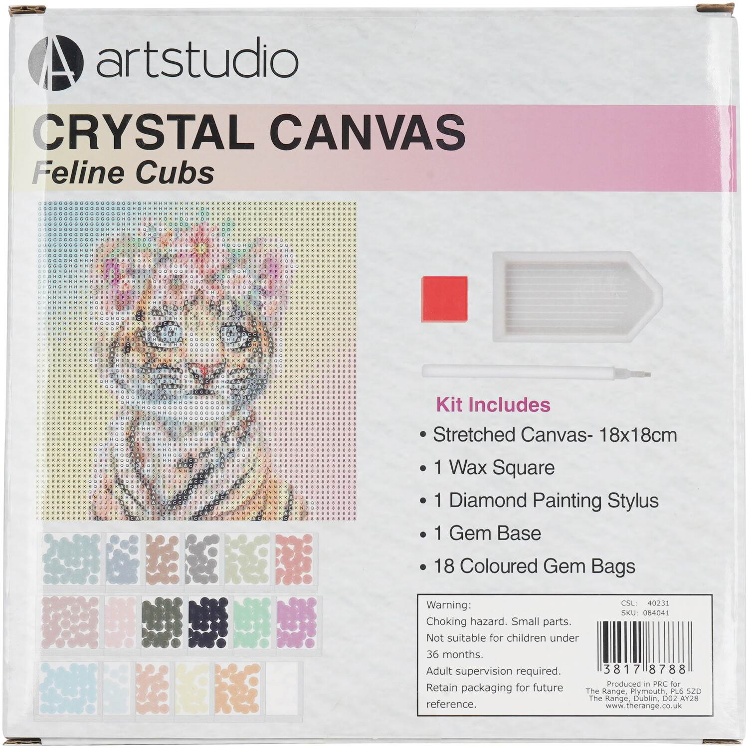 Crystal Canvas Feline Cubs Image 6