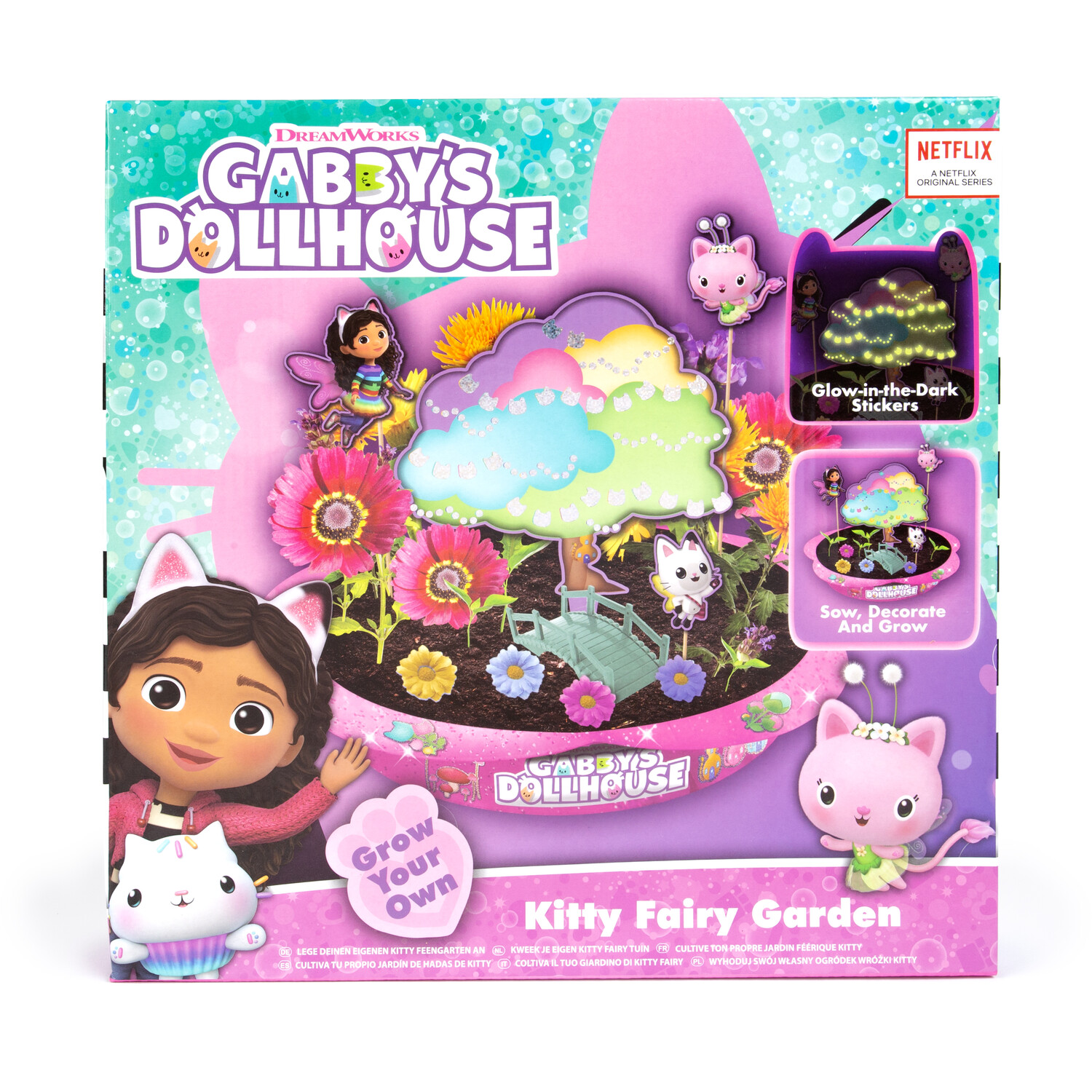 Gabby's Dollhouse Grow Your Own Kitty Fairy Garden Image 5