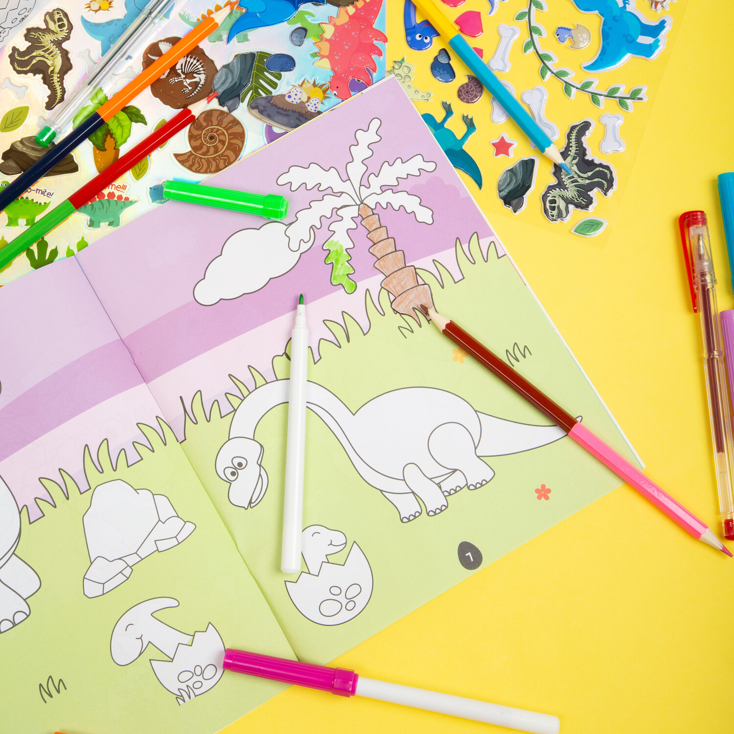 Dino Colouring and Activity Case Image 6