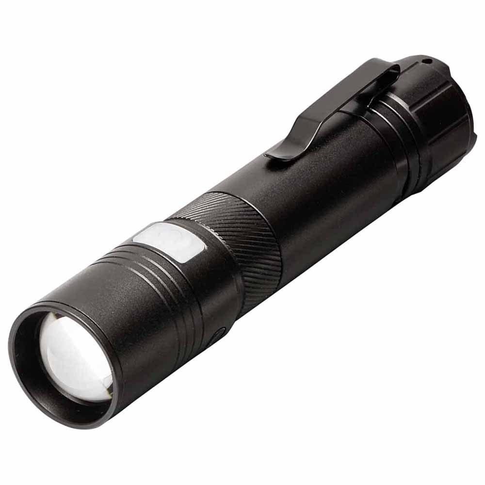 Wilko CREE LED Adjustable Rechargeable Torch 5W Image 1