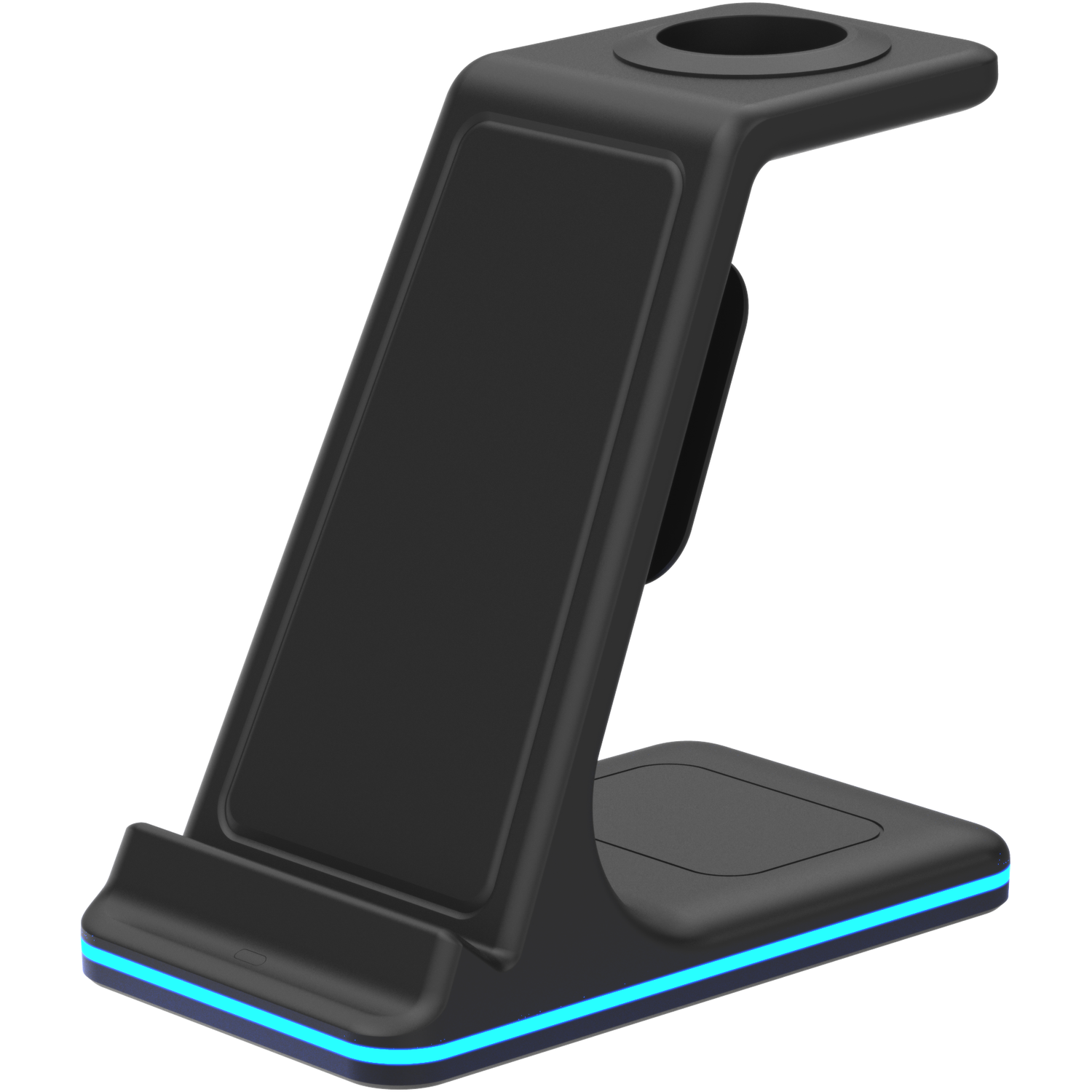 3 in 1 Black Wireless Adaptor and Charging Stand Image 3