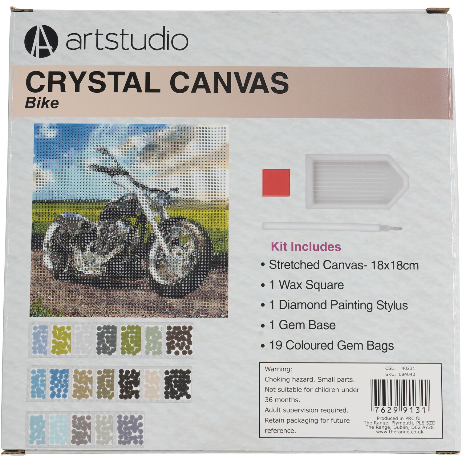 Crystal Canvas Bike or Train Image 6