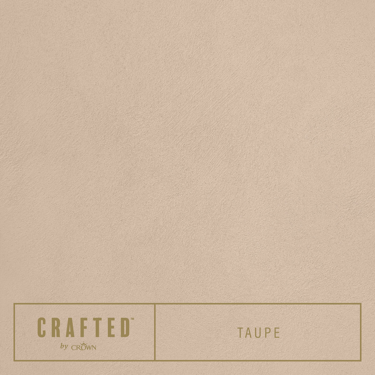 Crown Crafted Walls Taupe Suede Textured Finish Paint 2.5L Image 4