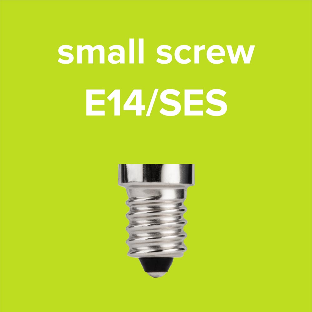 Wilko 3 Pack Small Screw E14/SES LED 470 Lumens Candle Light Bulb Image 3
