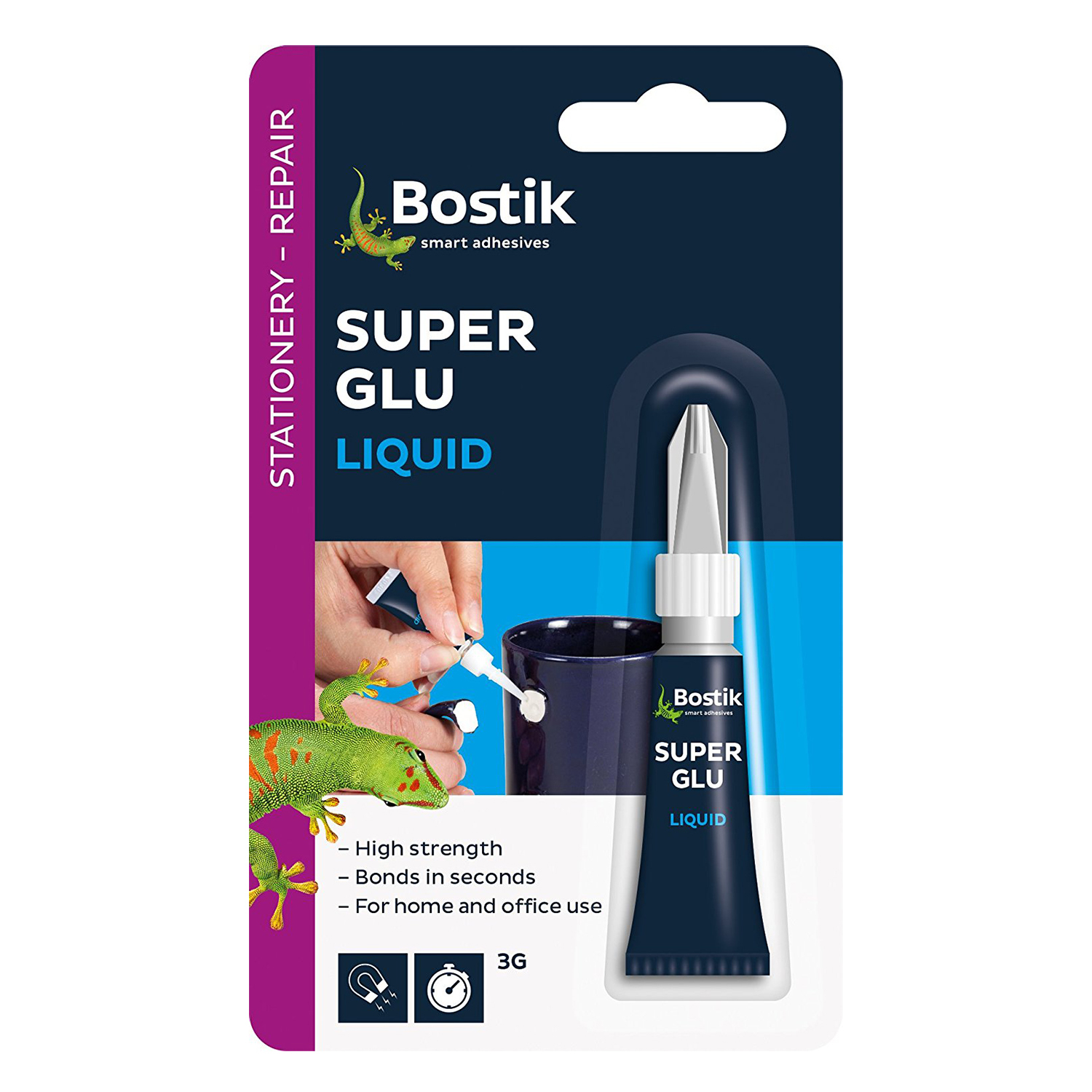 Bostik Smart Adhesive Super Glue Liquid Image