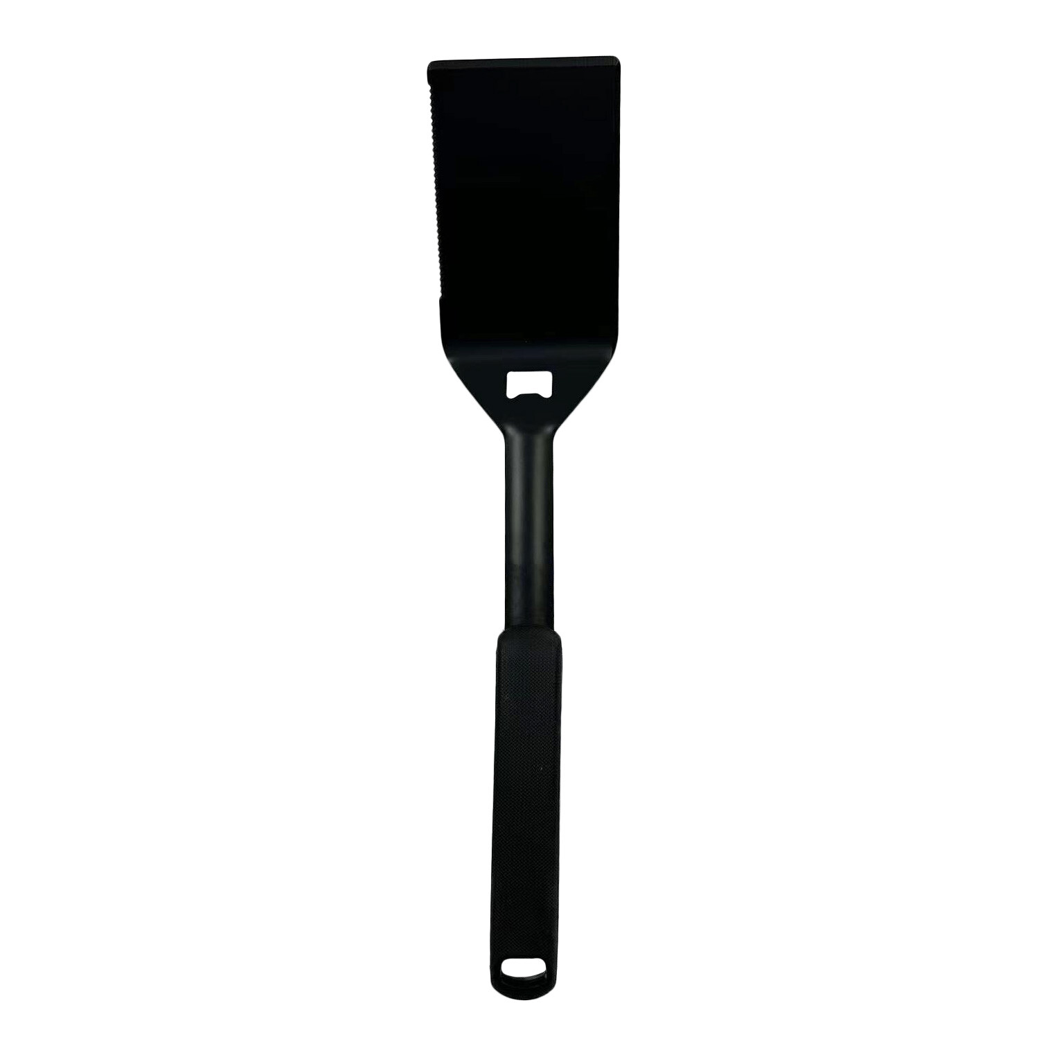 BBQ Turner with TPR Handle - Black Image 1