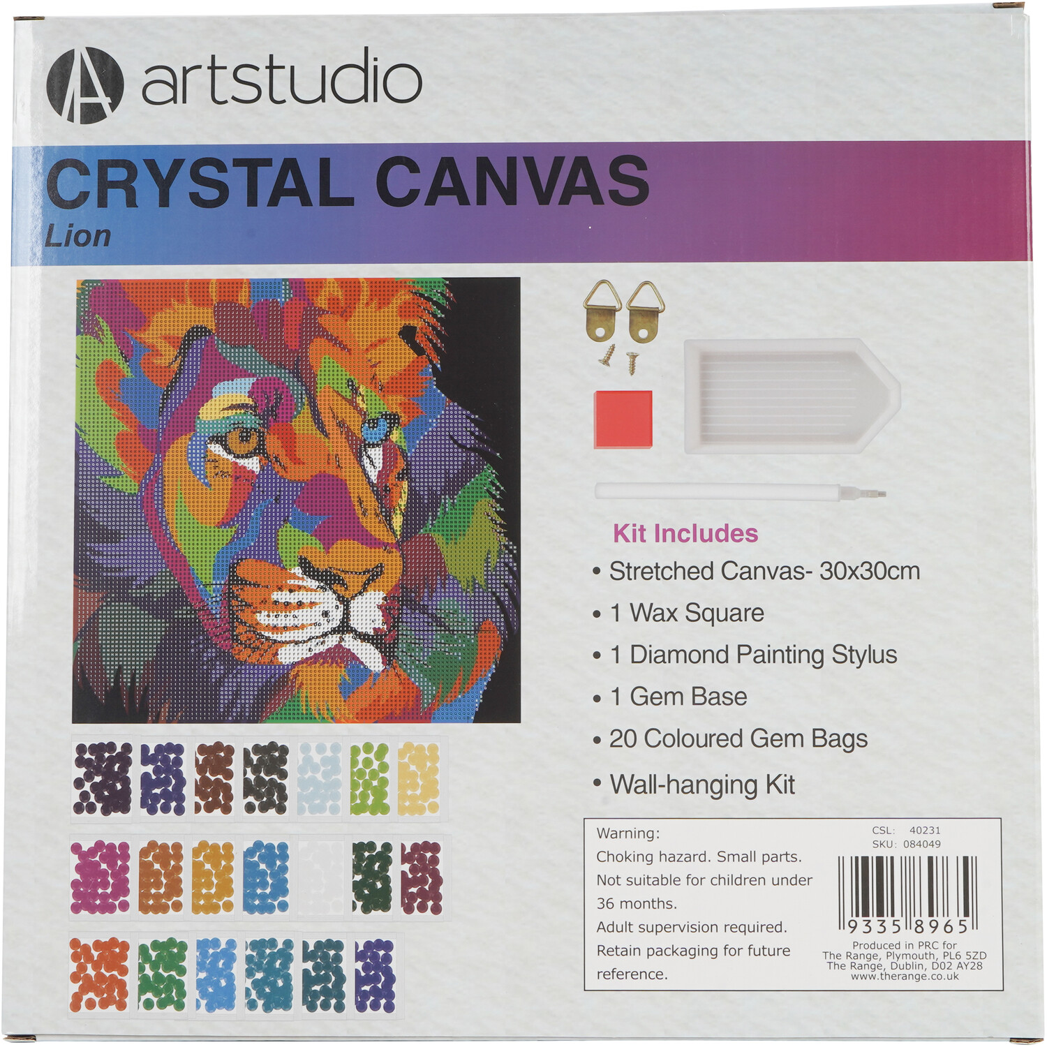 Crystal Canvas Lion or Leopard Image 2
