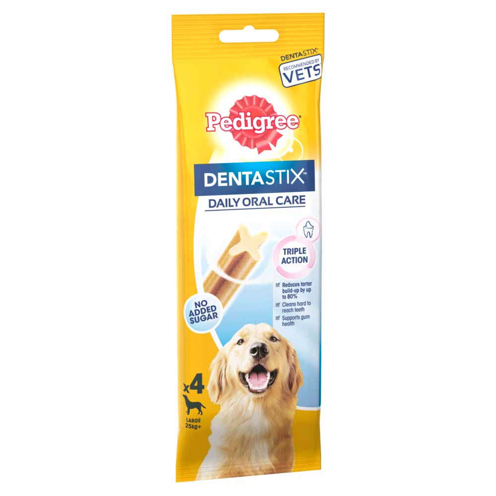 Pedigree DentaStix Daily Adult Large Dog Dental Treats 154g 4 Pack Image 3