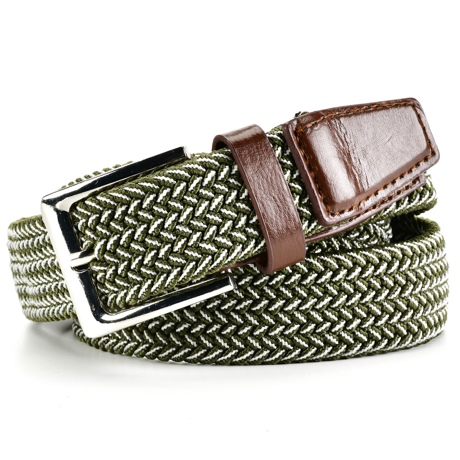 Stretchy Green Belt - Green / M Image