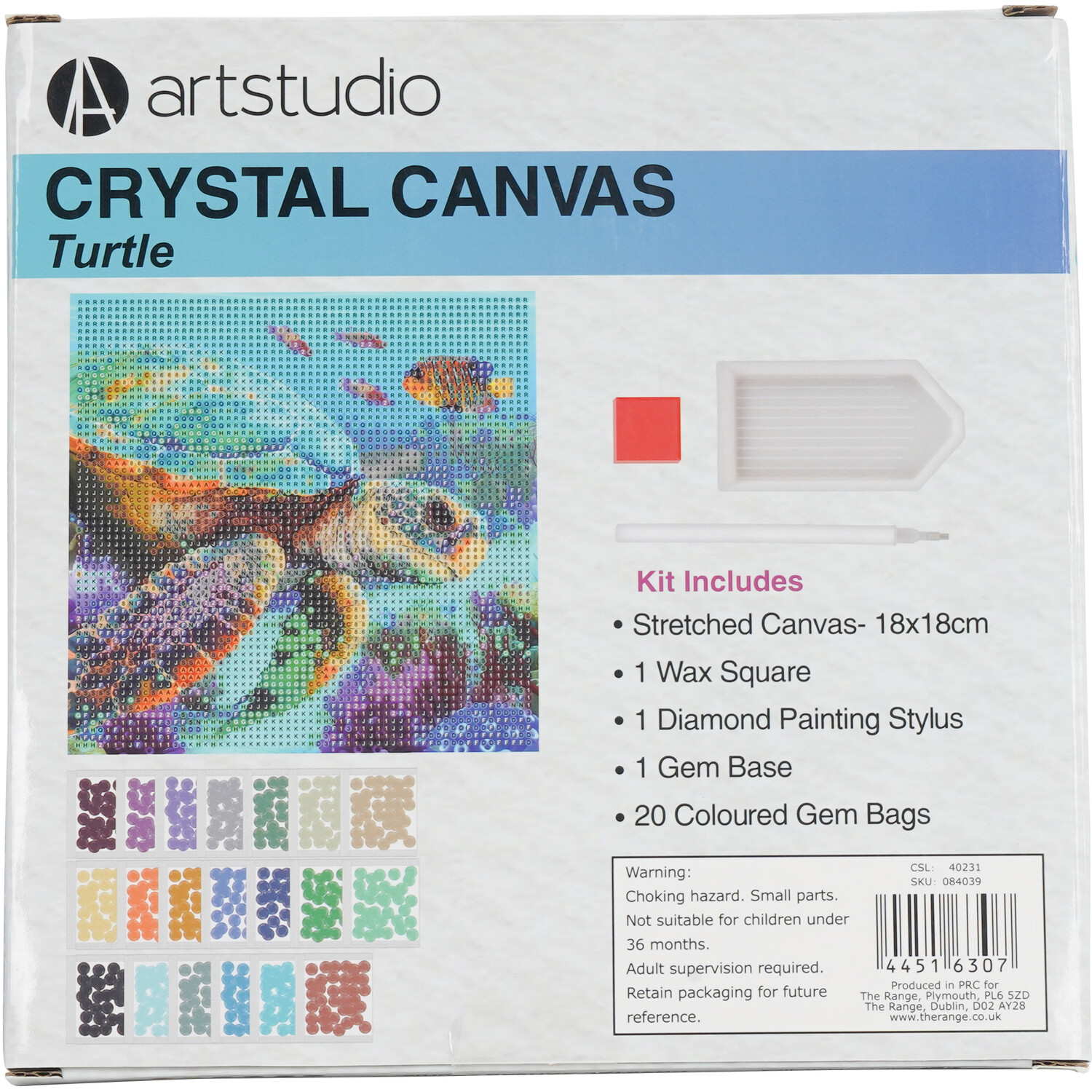 Crystal Canvas Turtle Image 3