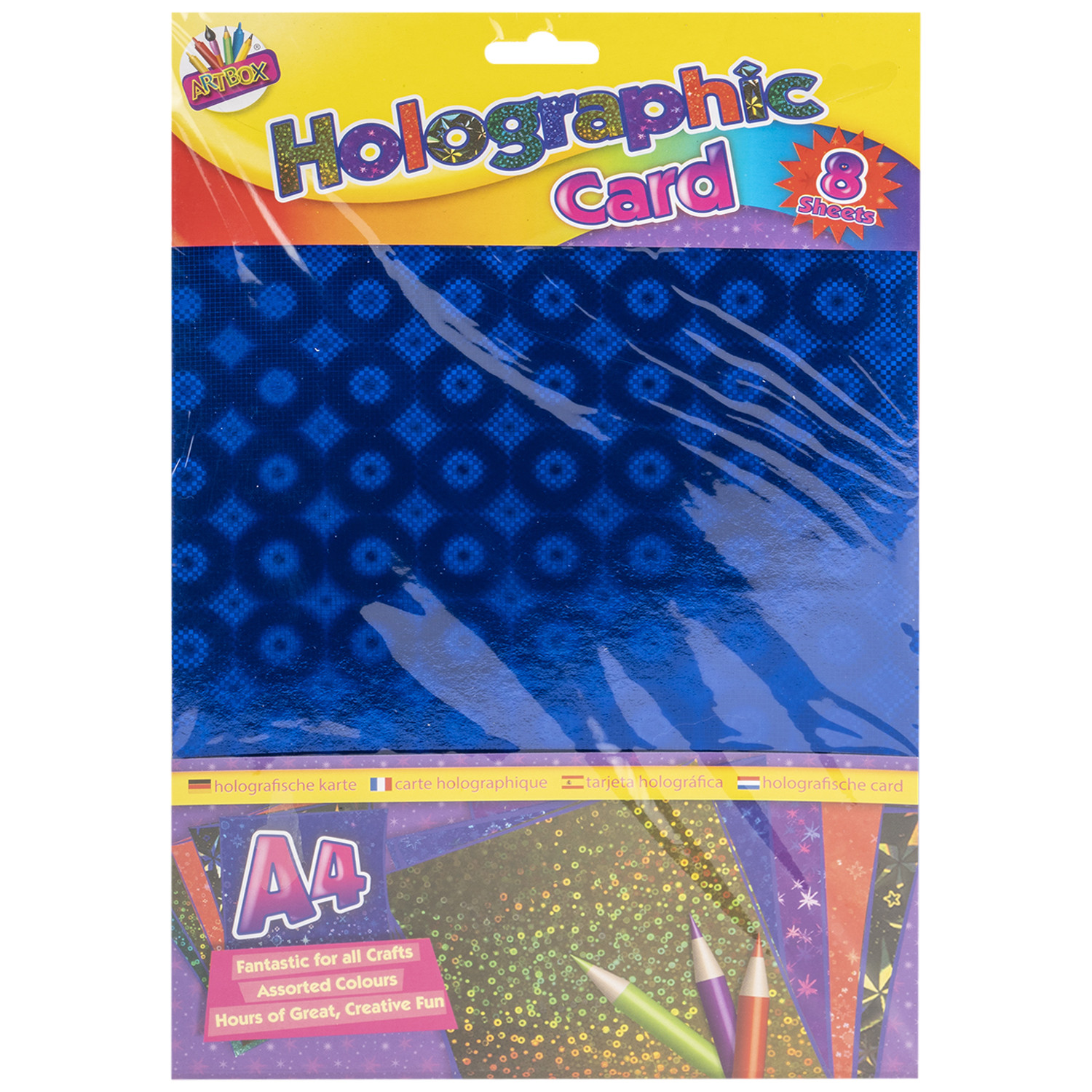Pack of 8 Artbox Holographic Card Image 4