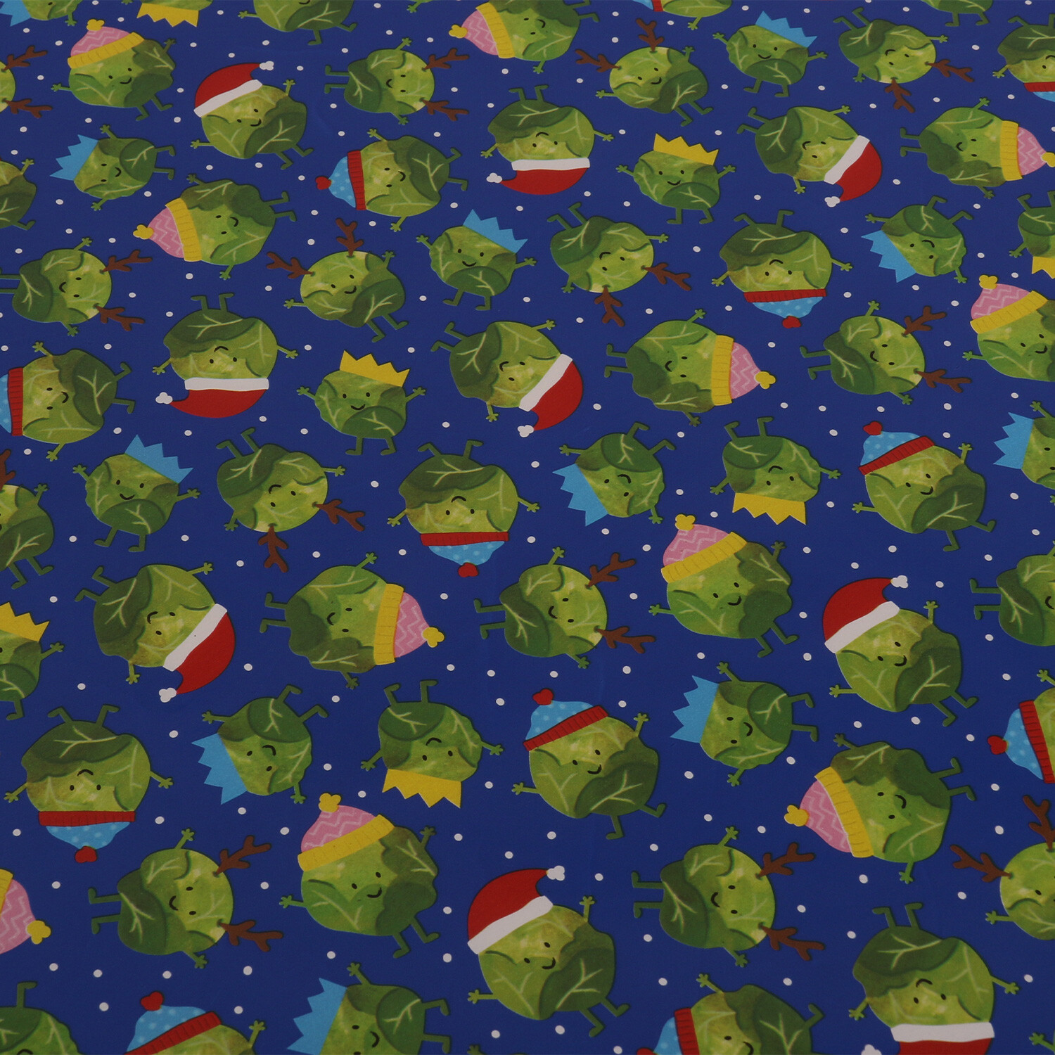 4m Festive Food Wrapping Paper Image 4