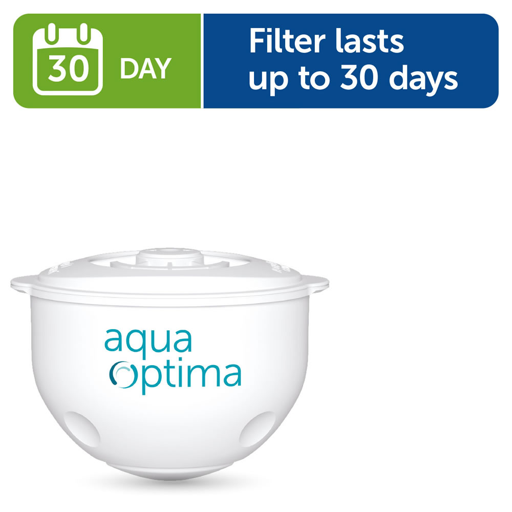 Aqua Optima 3 pack Water Filter Cartridges Wilko