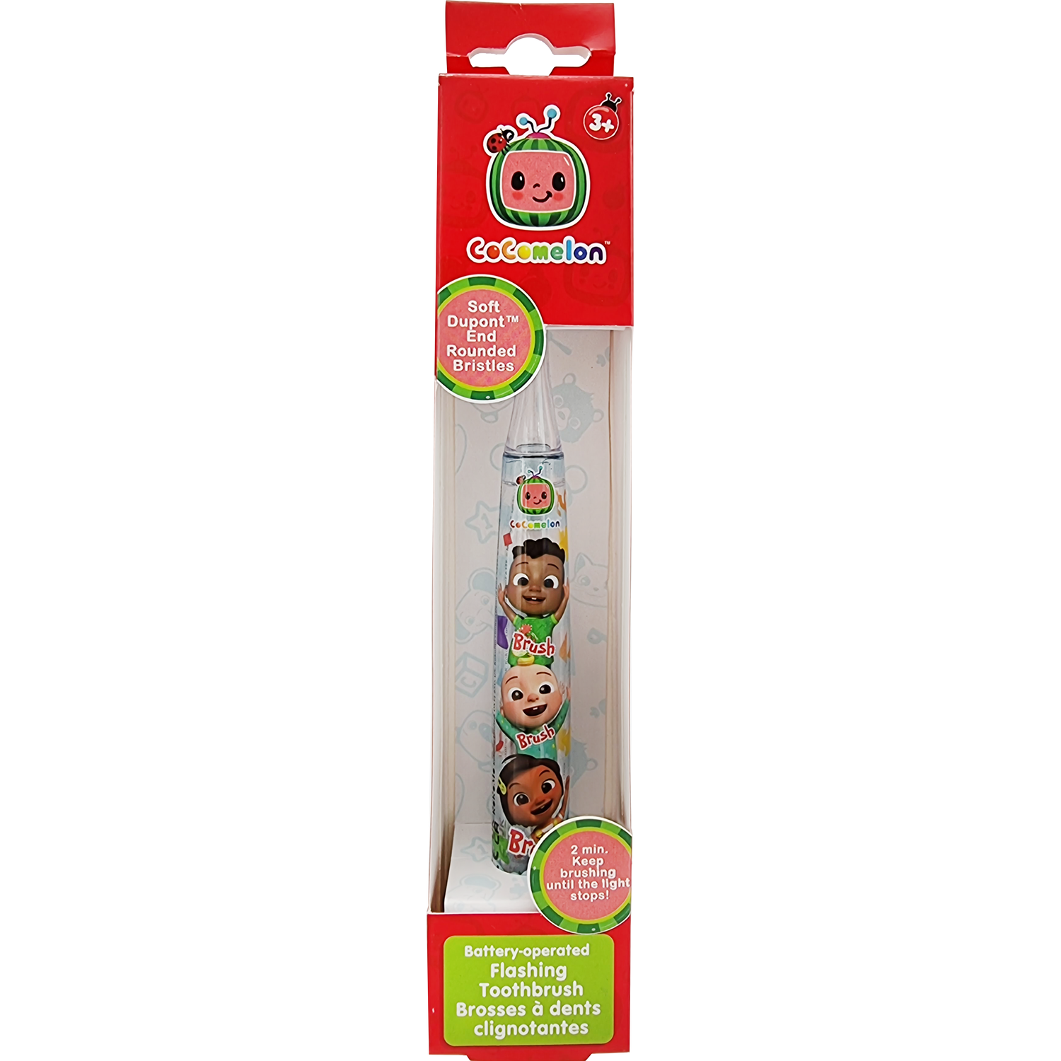 Cocomelon White Flashing Battery Powered Toothbrush Image