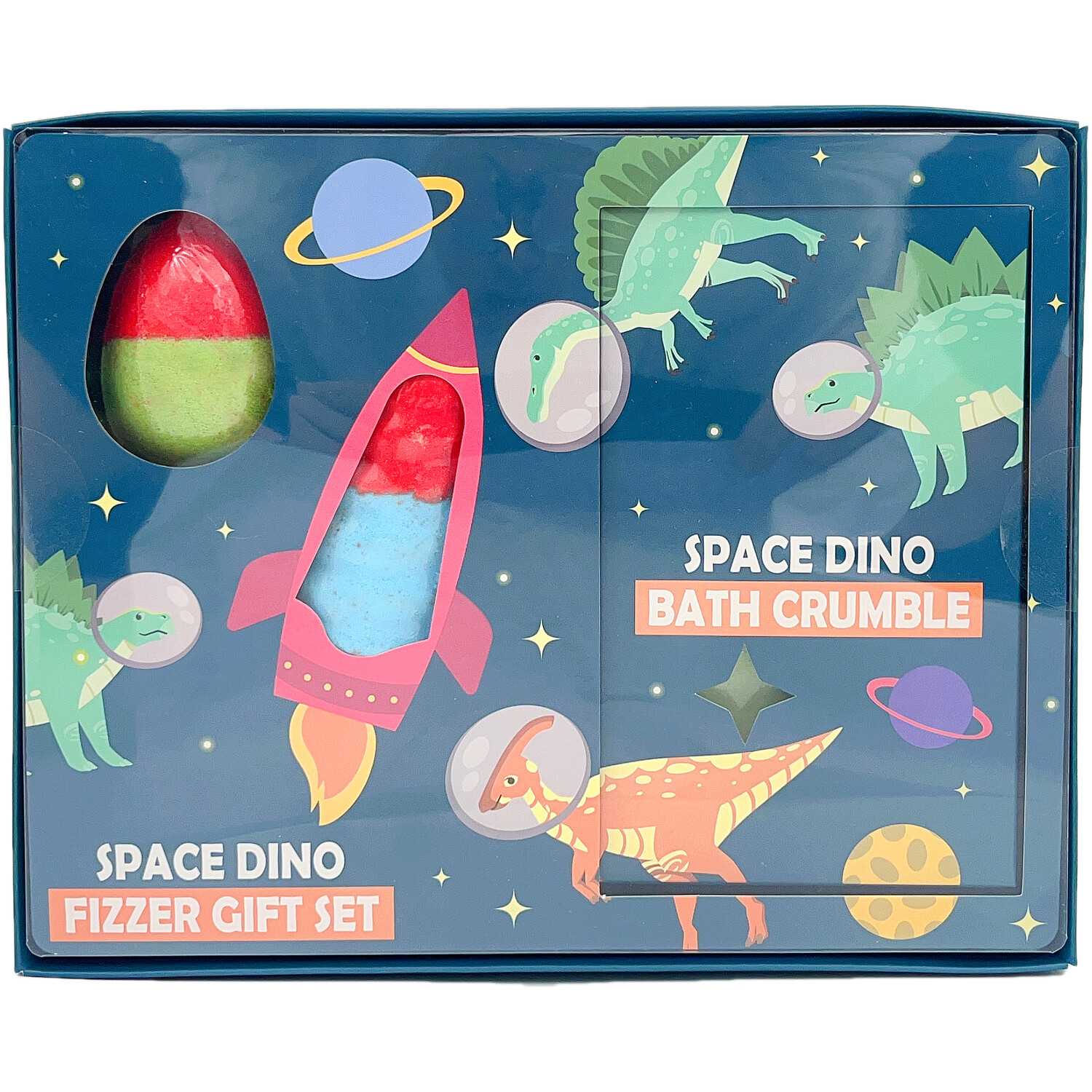 Space Dino Fizzer Blue Gift Set Image 1